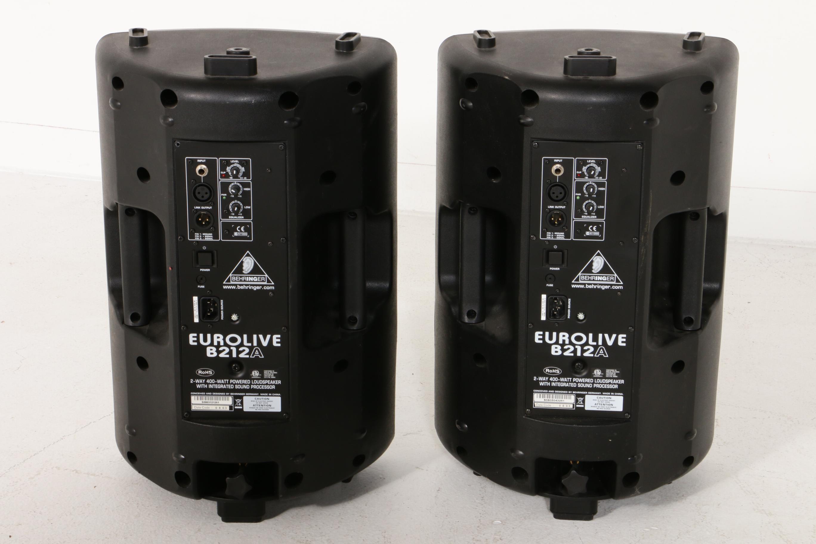 Behringer Eurolive B212A Speakers