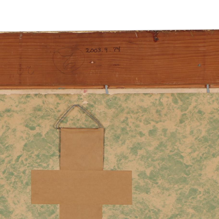 Allye Hutter Dog Portrait Oil Painting, 1943