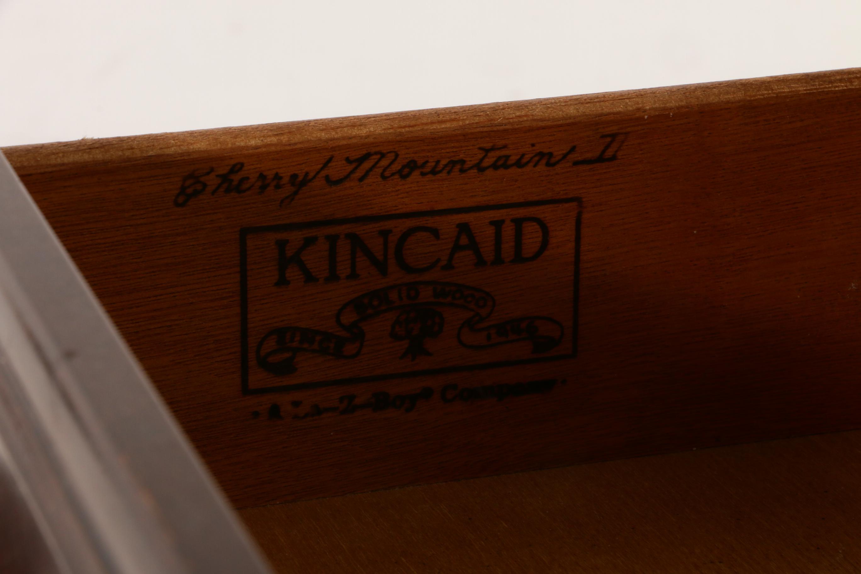 Kincaid "Cherry Mountain II" Three-Drawer Nightstands, Contemporary