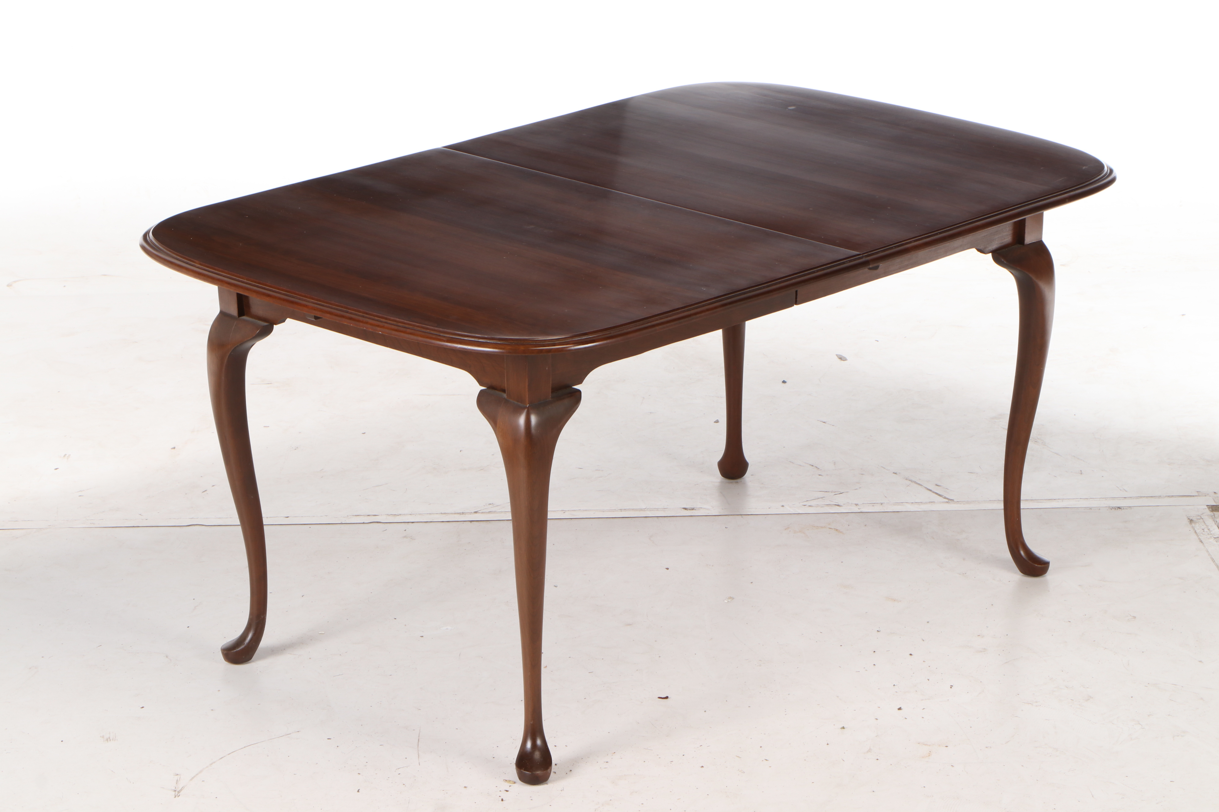 Crawford, Seven-Piece Queen Anne Style Cherry and Cherry-Stained Dining Set
