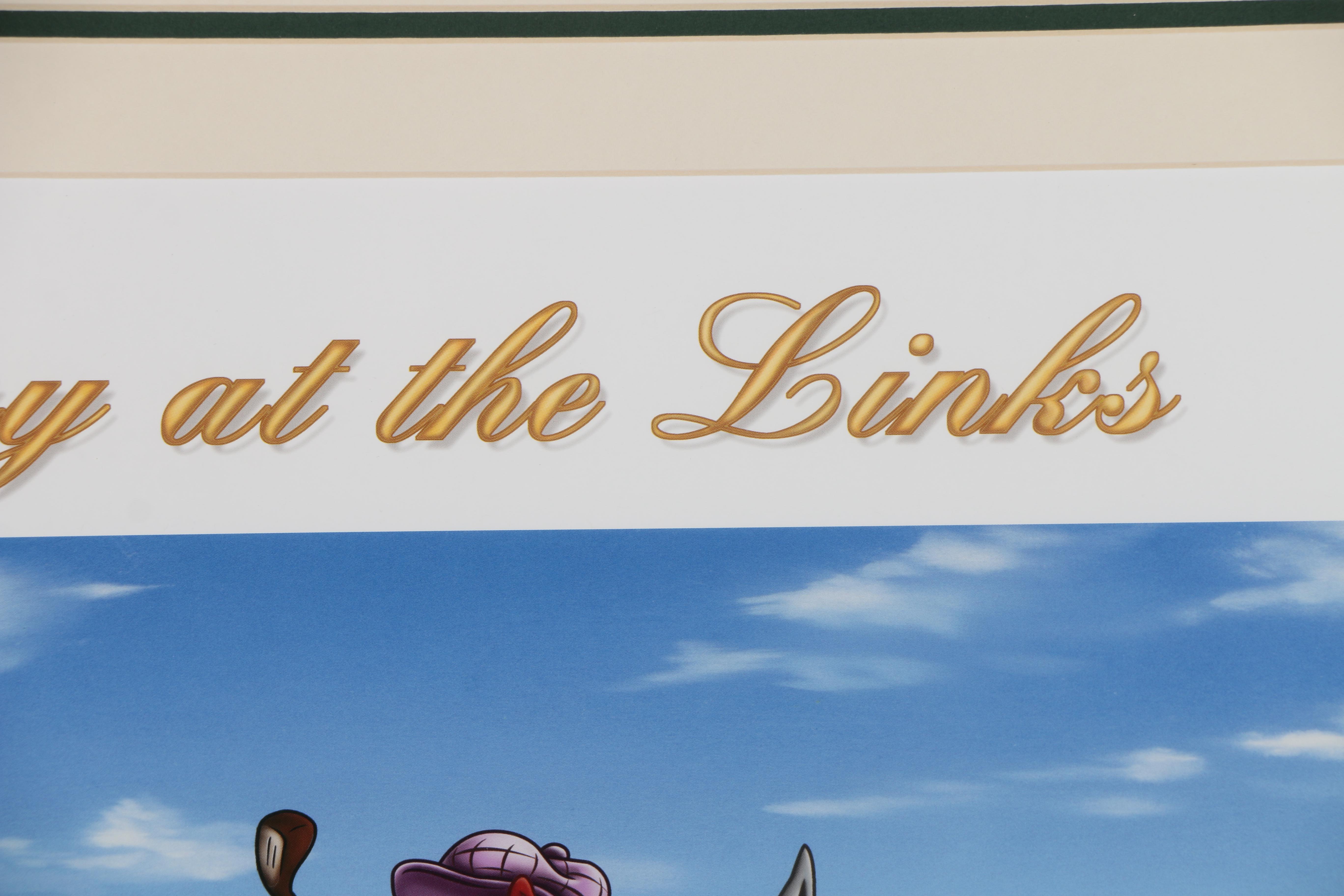 Looney Tunes Golf Limited Edition Offset Lithograph "A Day at the Links"