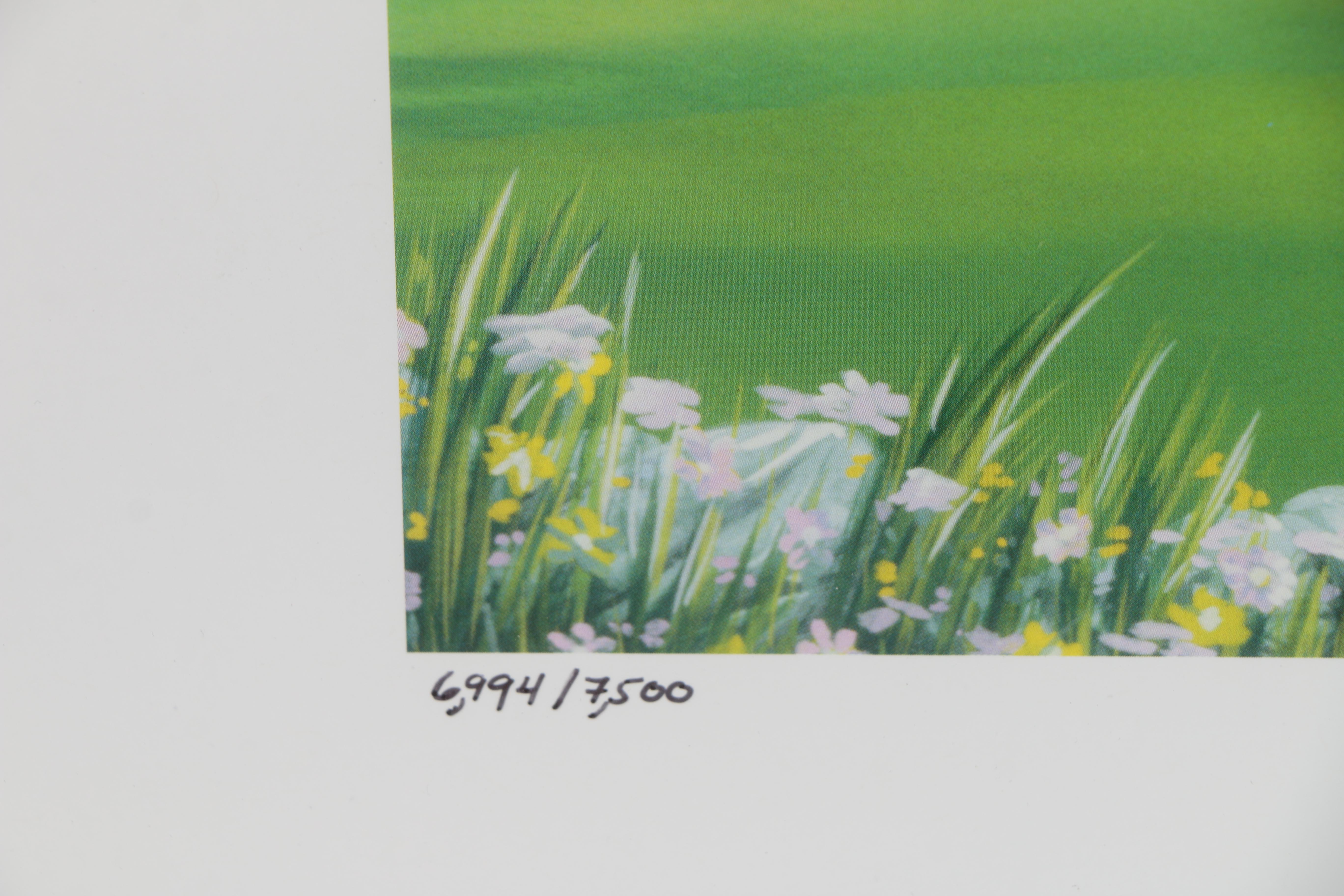 Looney Tunes Golf Limited Edition Offset Lithograph "A Day at the Links"