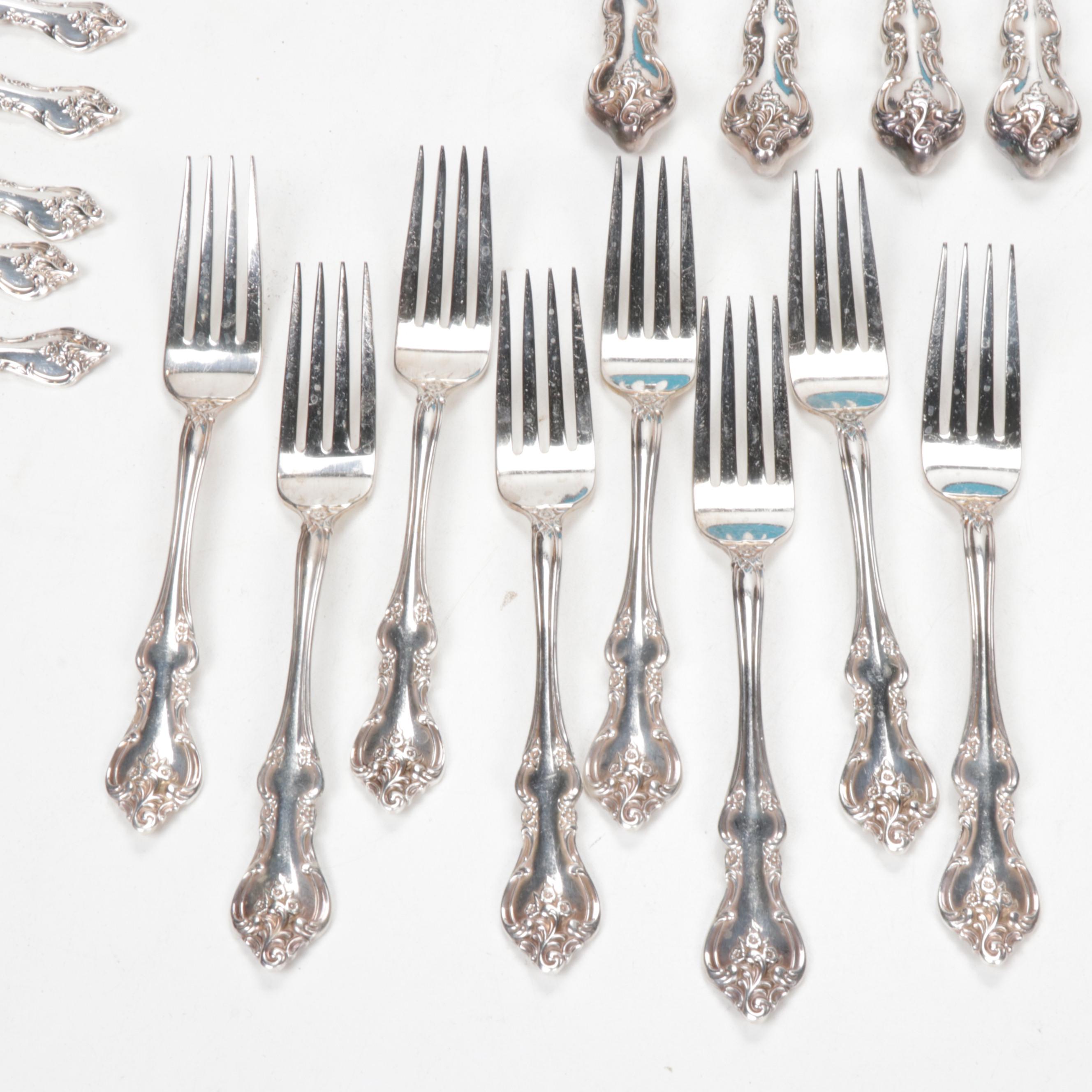 International Deepsilver "Orleans" Silver Plate Flatware, 1964