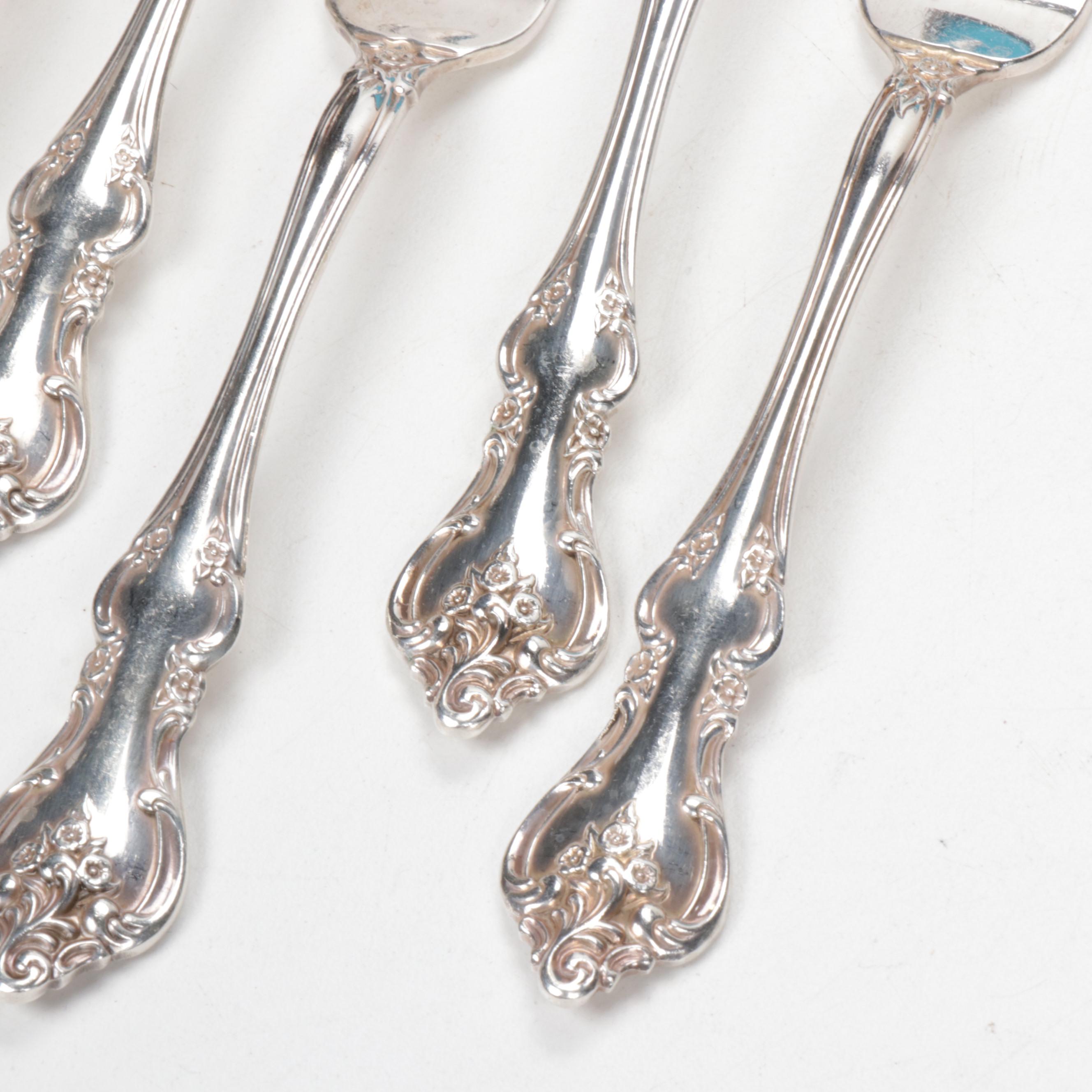 International Deepsilver "Orleans" Silver Plate Flatware, 1964