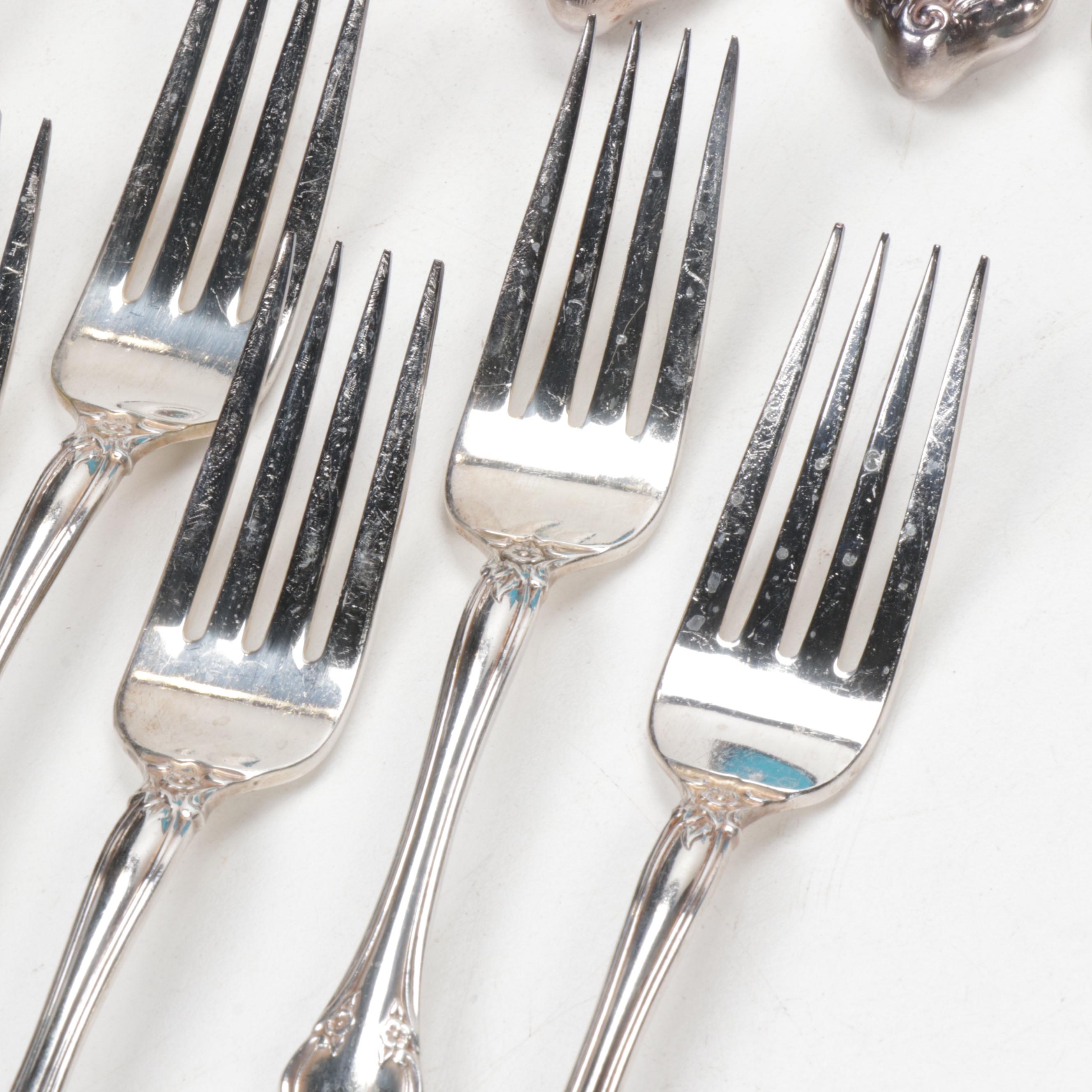 International Deepsilver "Orleans" Silver Plate Flatware, 1964