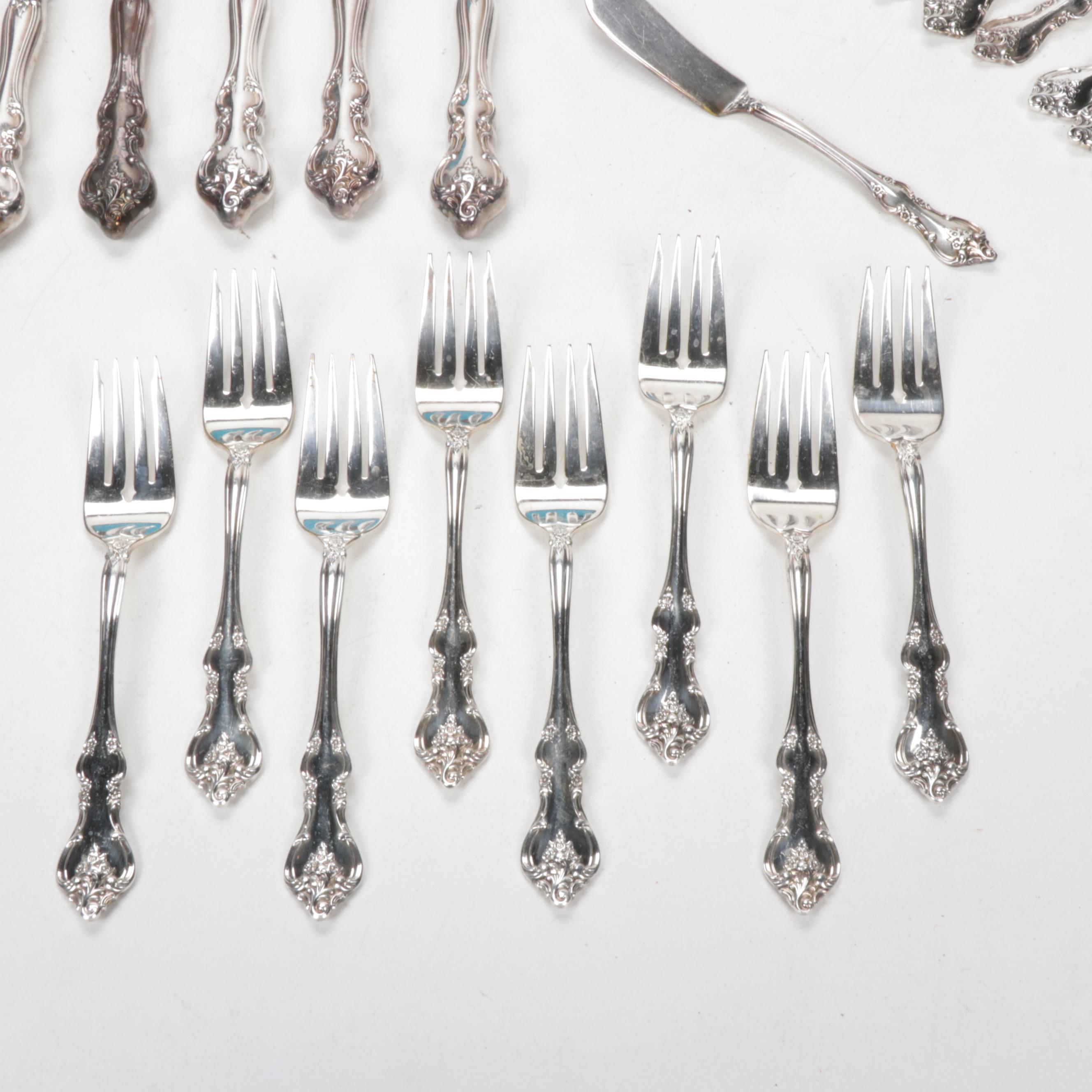 International Deepsilver "Orleans" Silver Plate Flatware, 1964