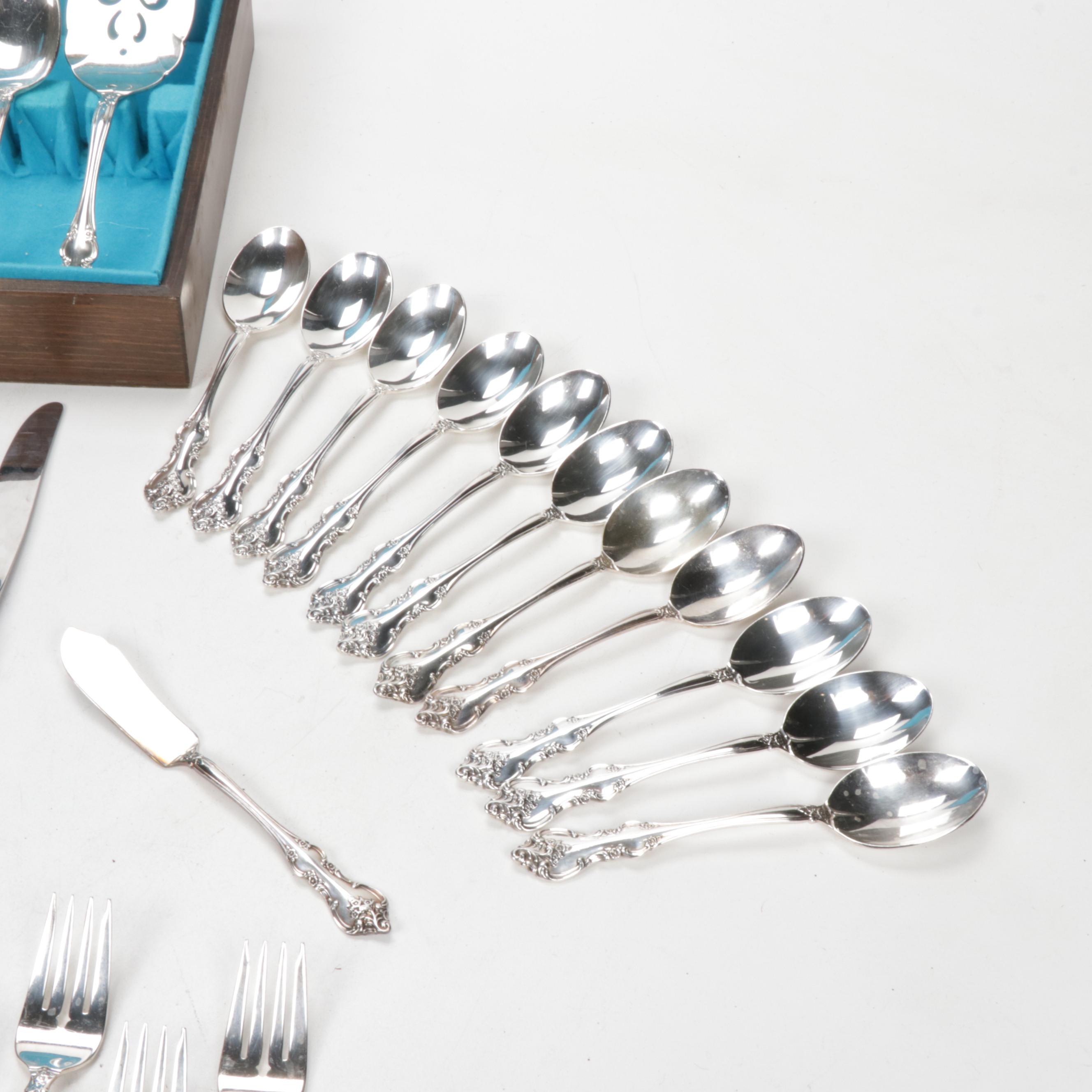 International Deepsilver "Orleans" Silver Plate Flatware, 1964