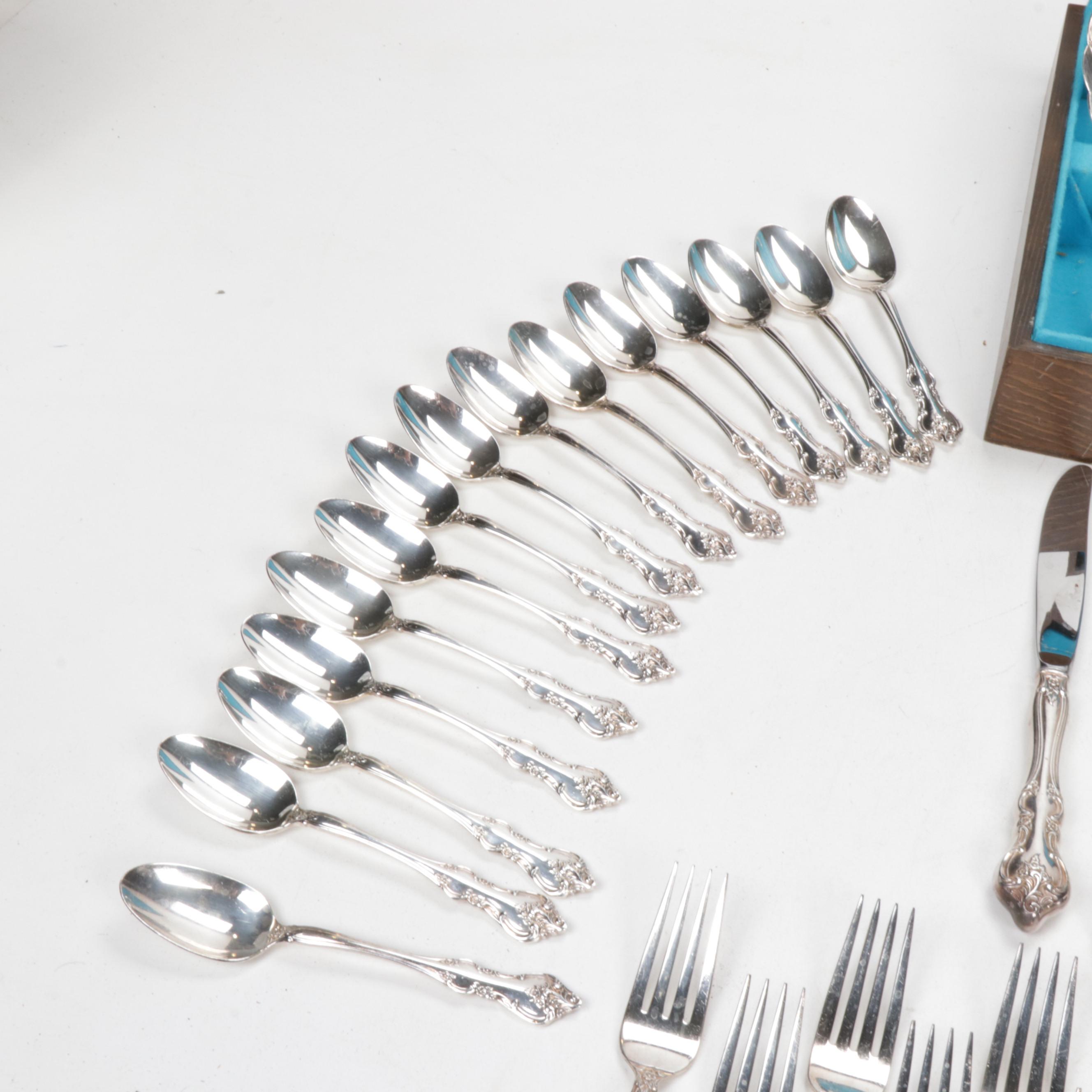 International Deepsilver "Orleans" Silver Plate Flatware, 1964