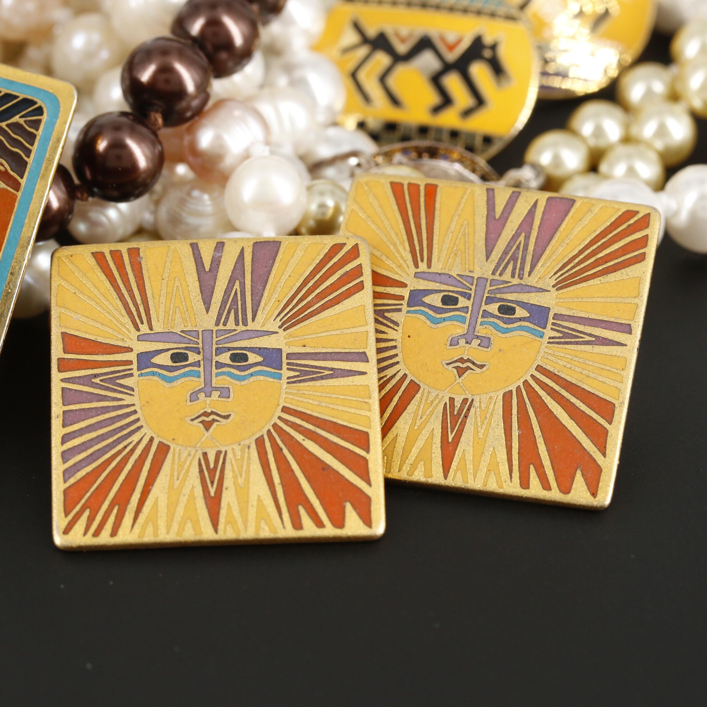 Assorted Gemstone Jewelry Including Beaded Necklaces and Sterling Silver