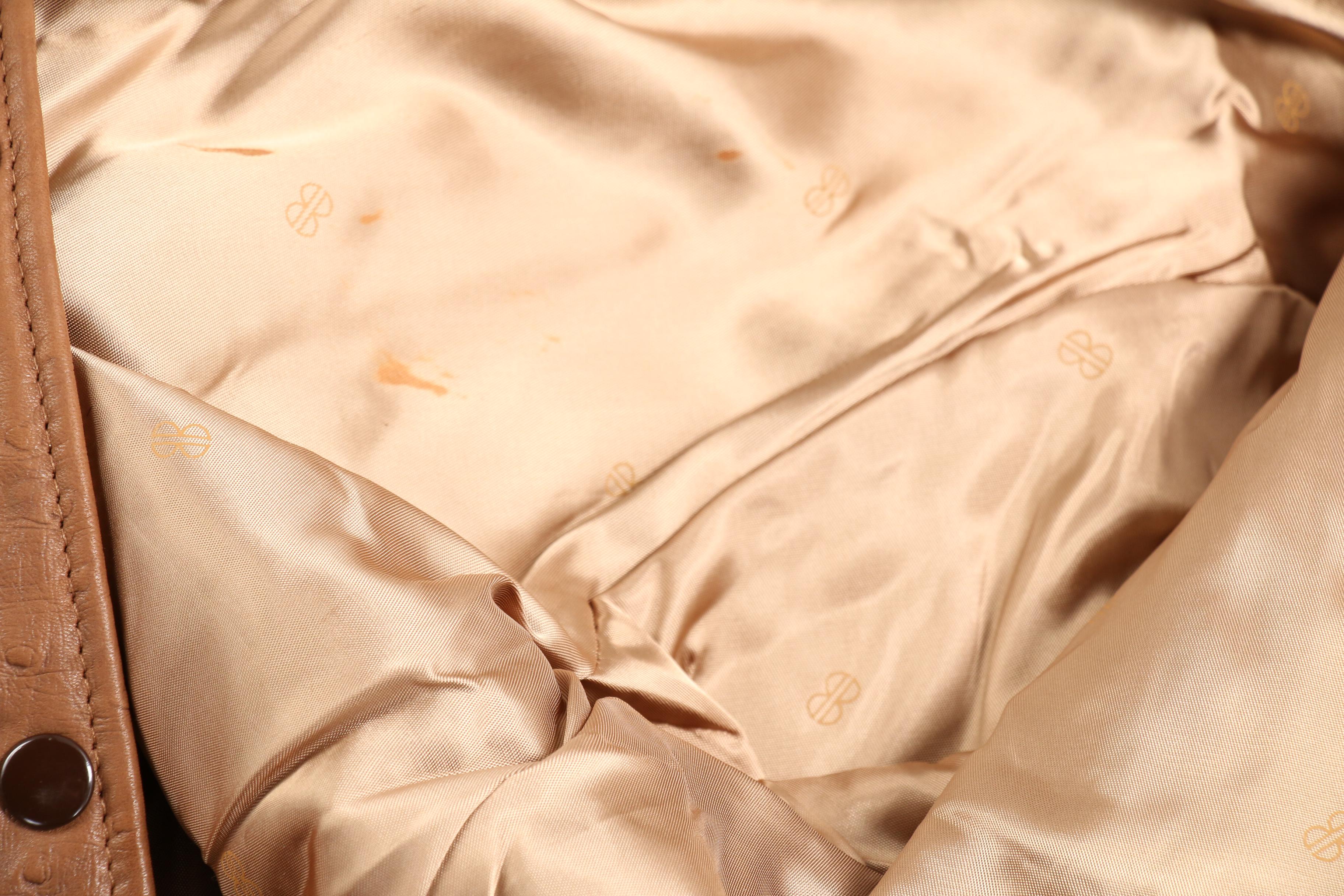 Continental Leather Fashions Jacket and Marie Leavell Leather and Python Skirt