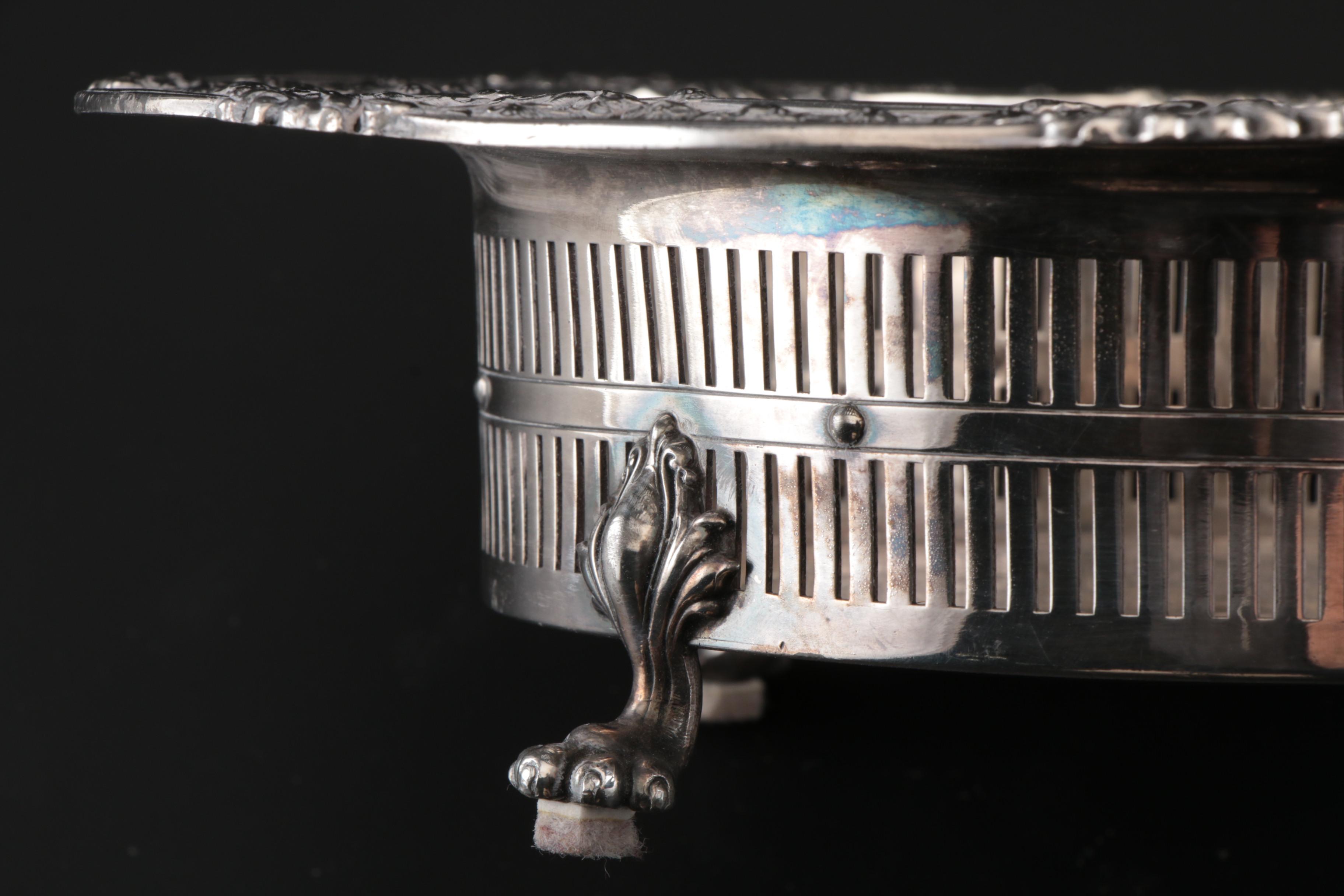 Meriden Silver Plate Co. Methuselah or Imperial Wine Bottle Coaster