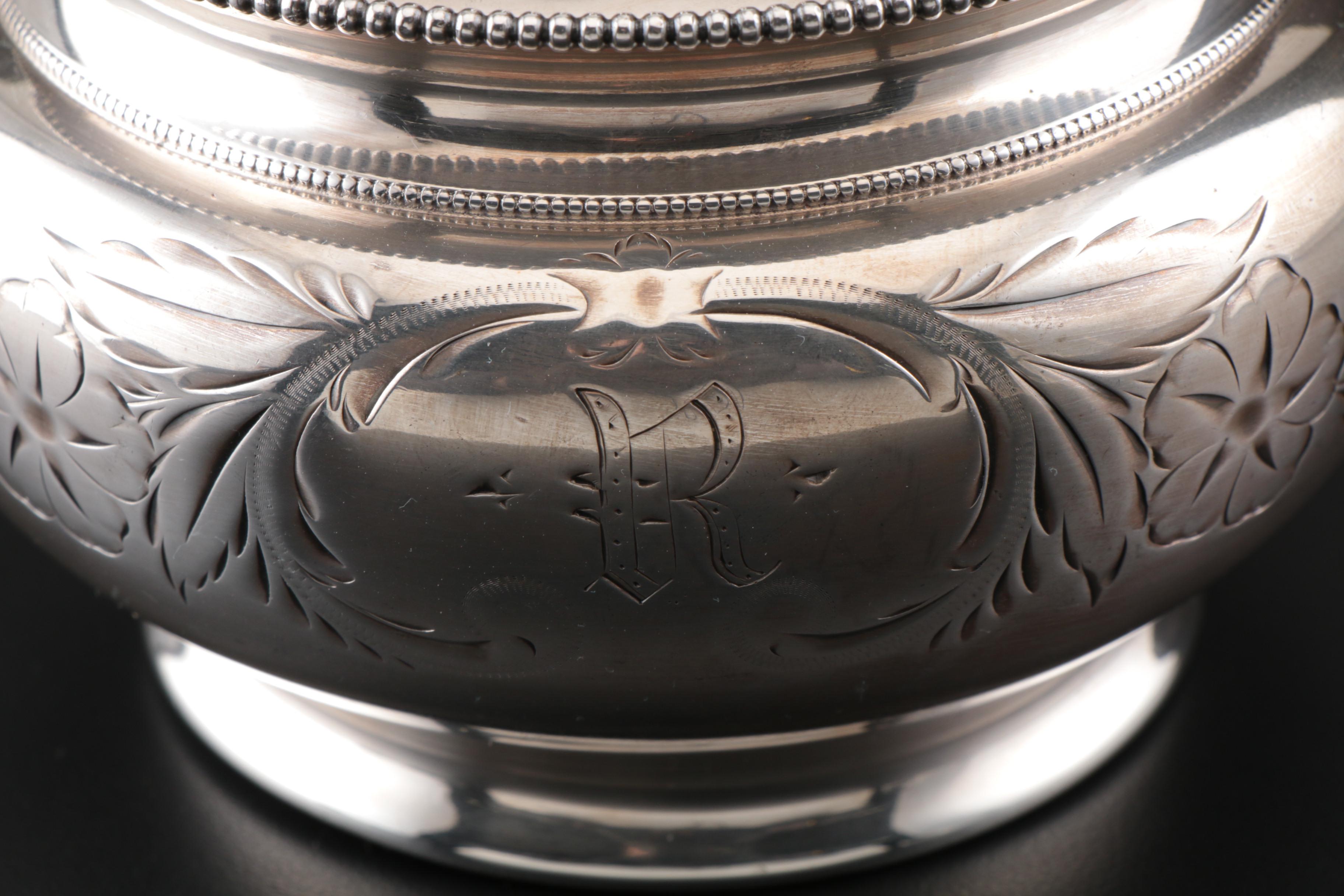 Homan Silver Plate Co. Quadruple Plated Sugar Bowl