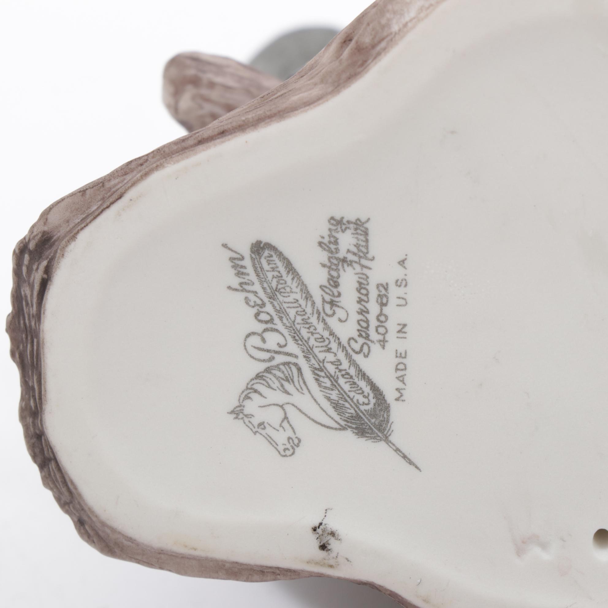 Boehm Baby Blue Bird, Baby Robin, Hedgling Magpie and Other Porcelain Birds