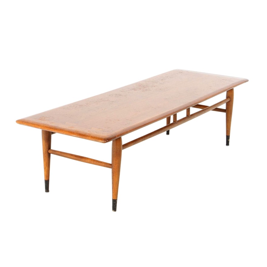 Lane "Acclaim" Mid Century Modern Walnut Coffee Table