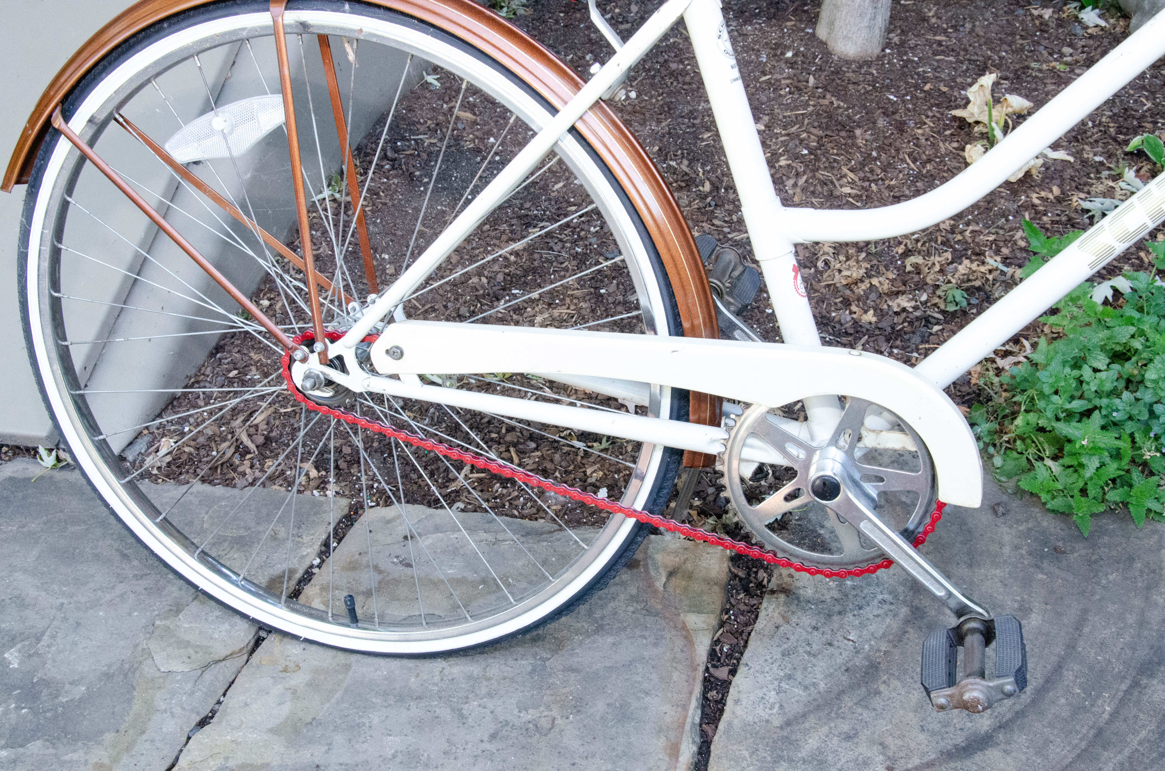 Schwinn Collegiate 3-Speed Bicycle with Wicker Basket, 1980s