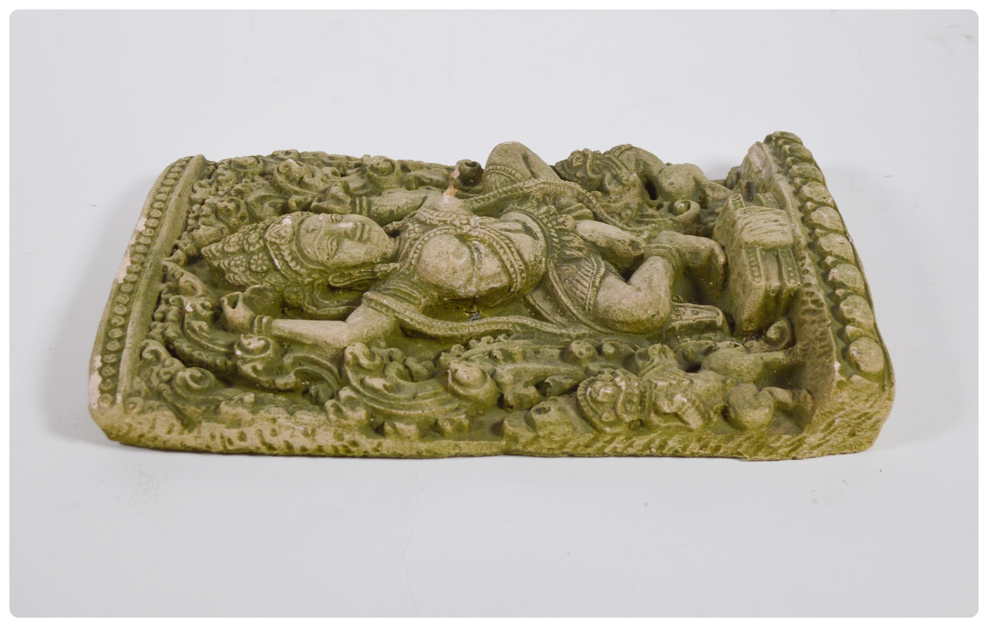 Indian Dancing Woman High Relief Stone Carving