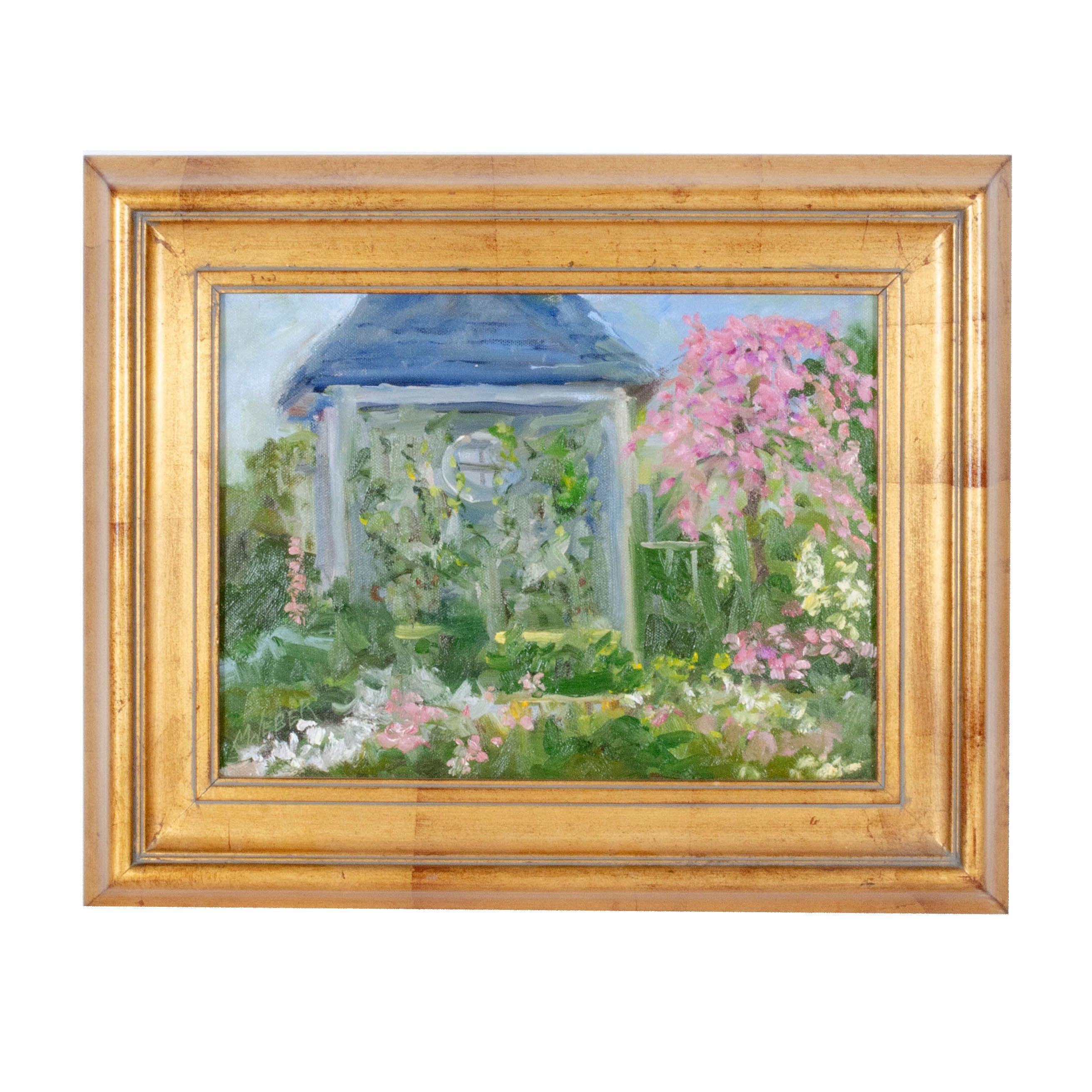 Martha E. Weber Oil Painting "Cincinnati Flower Show, Coney Island", 2004