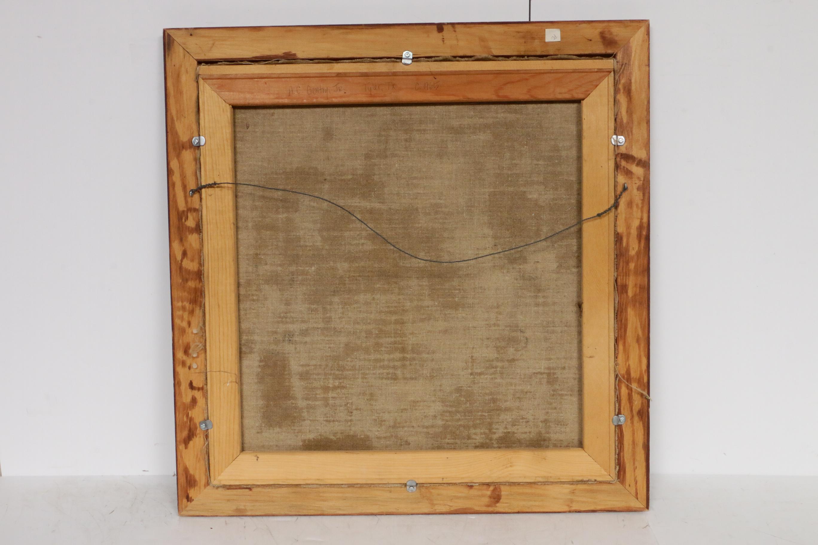 A.C. Gentry Oil Painting "Tyler, TX"