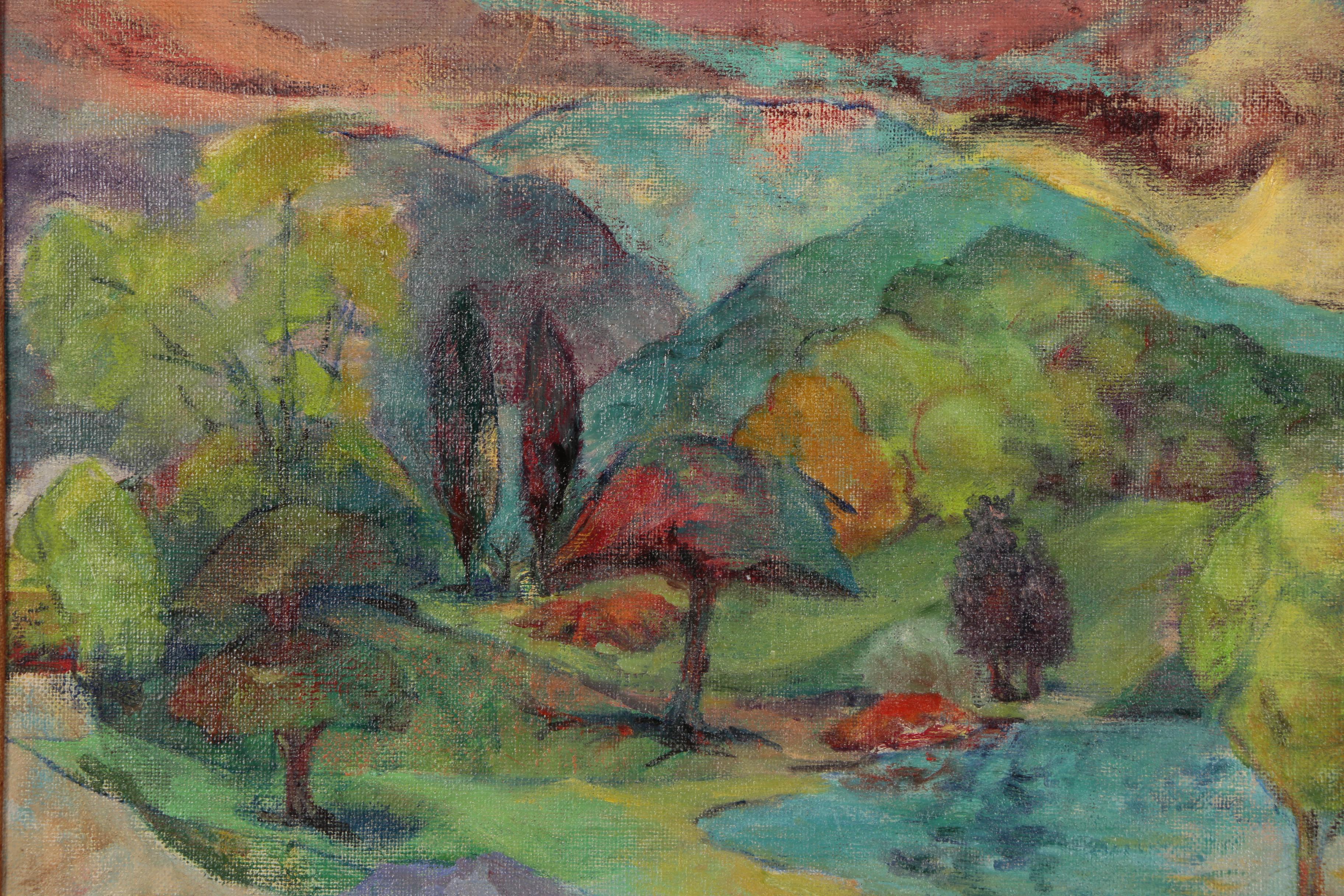 Alexandra Merker Oil Painting "After the Storm"