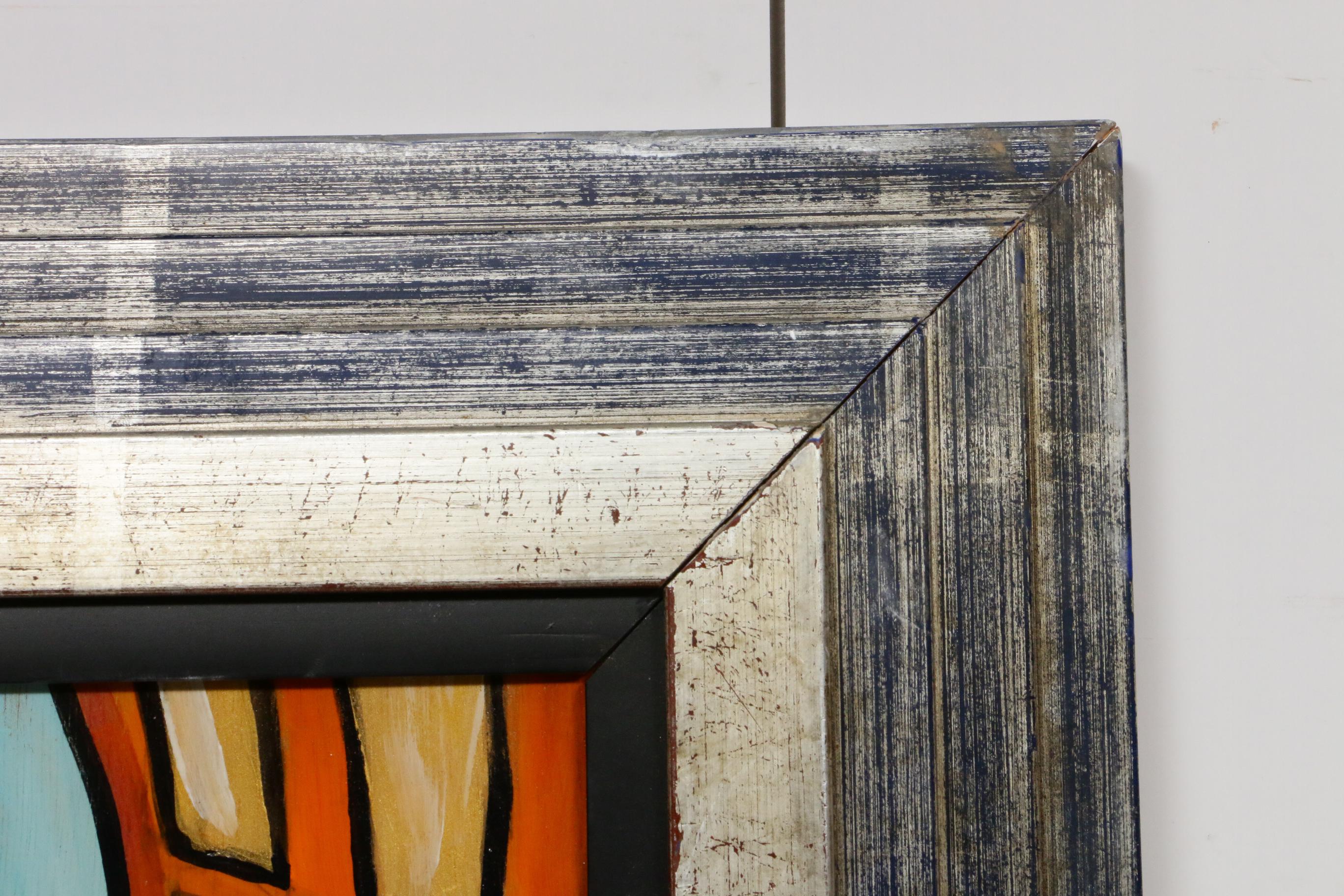 Ruth Porat Surrealist Style Oil Painting