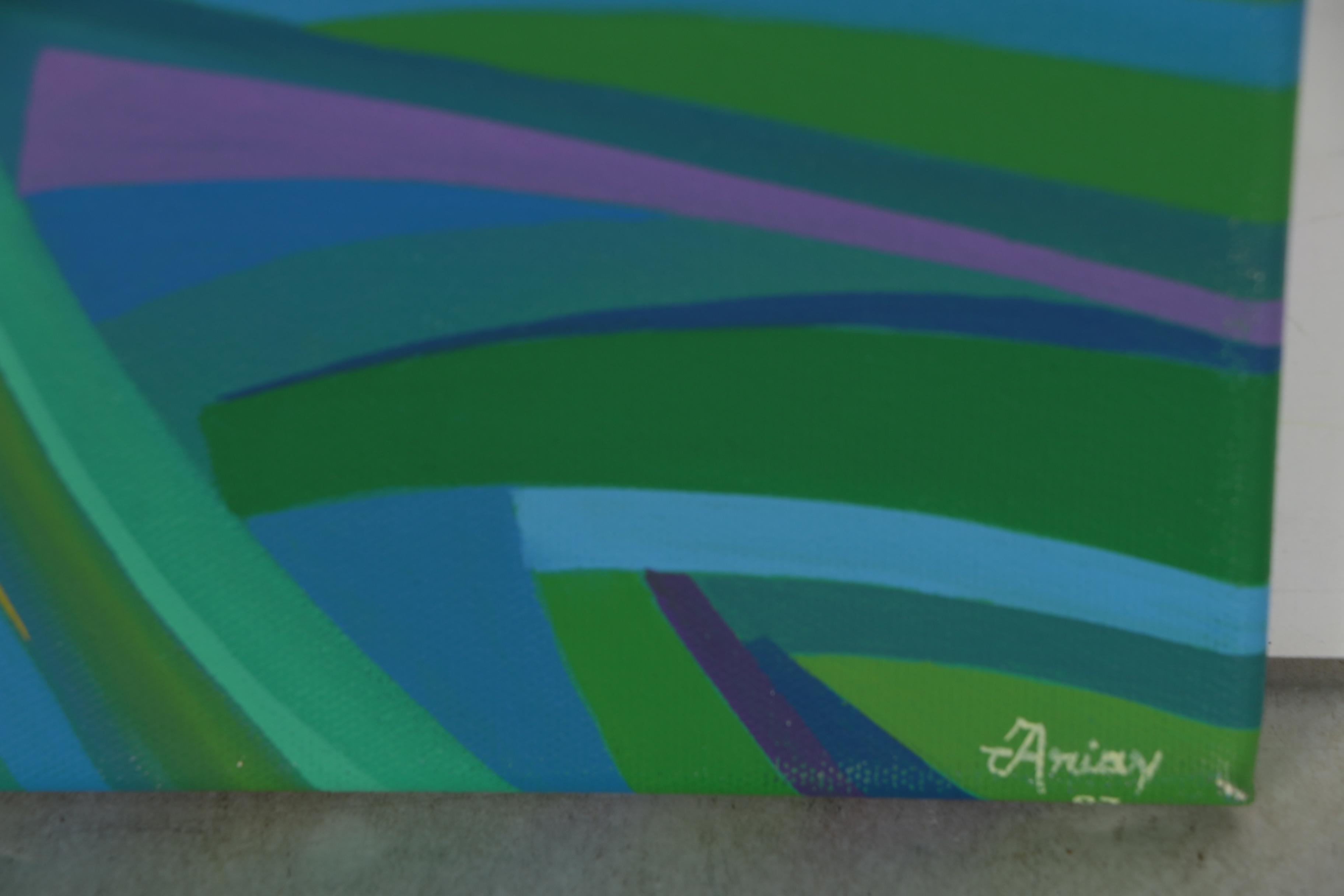 Gerardo Hernández Arias Oil Painting "Ternura de Anfitrite"