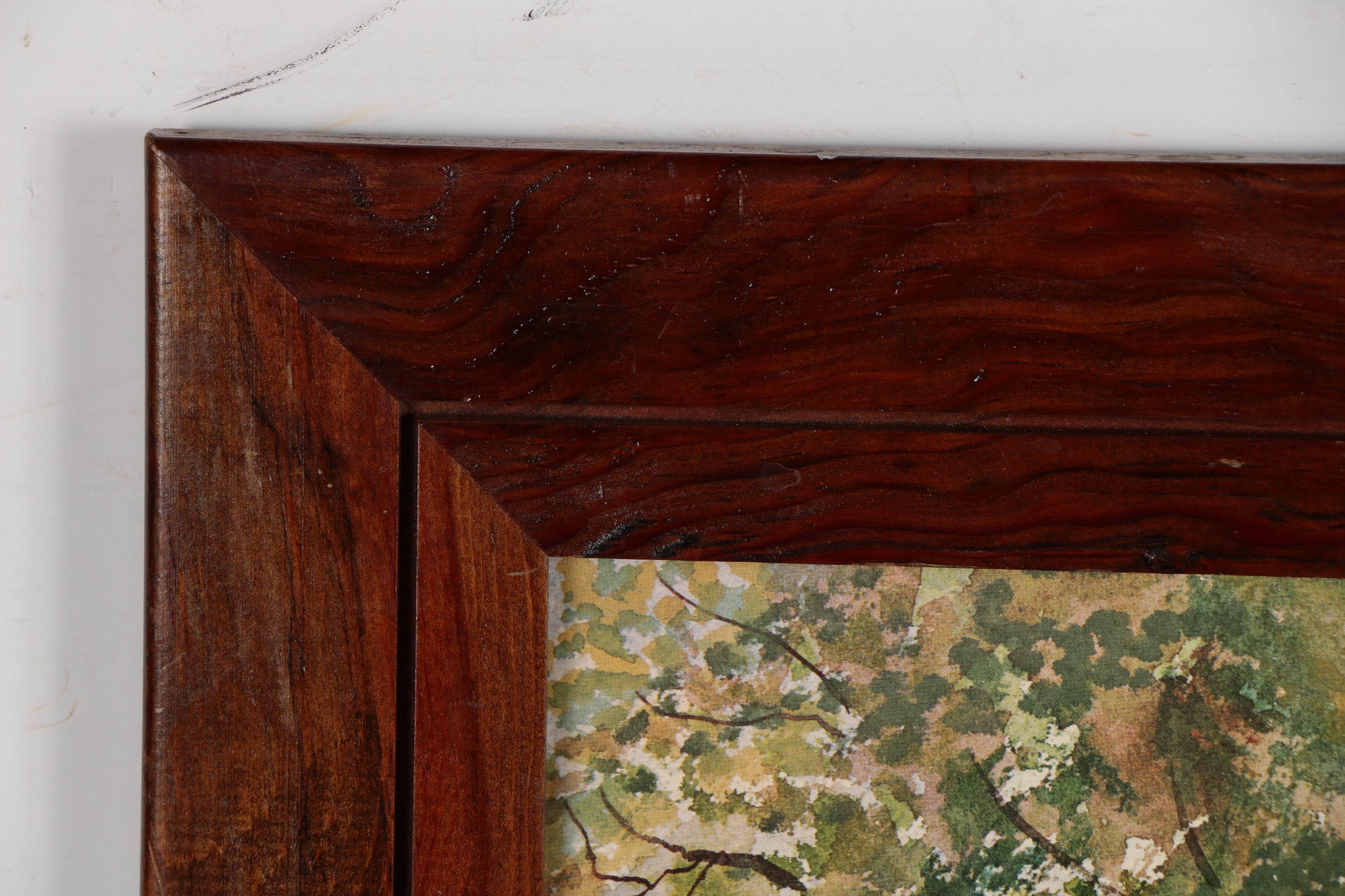 George Little Offset Lithograph of Roy Rogers' Boyhood Home