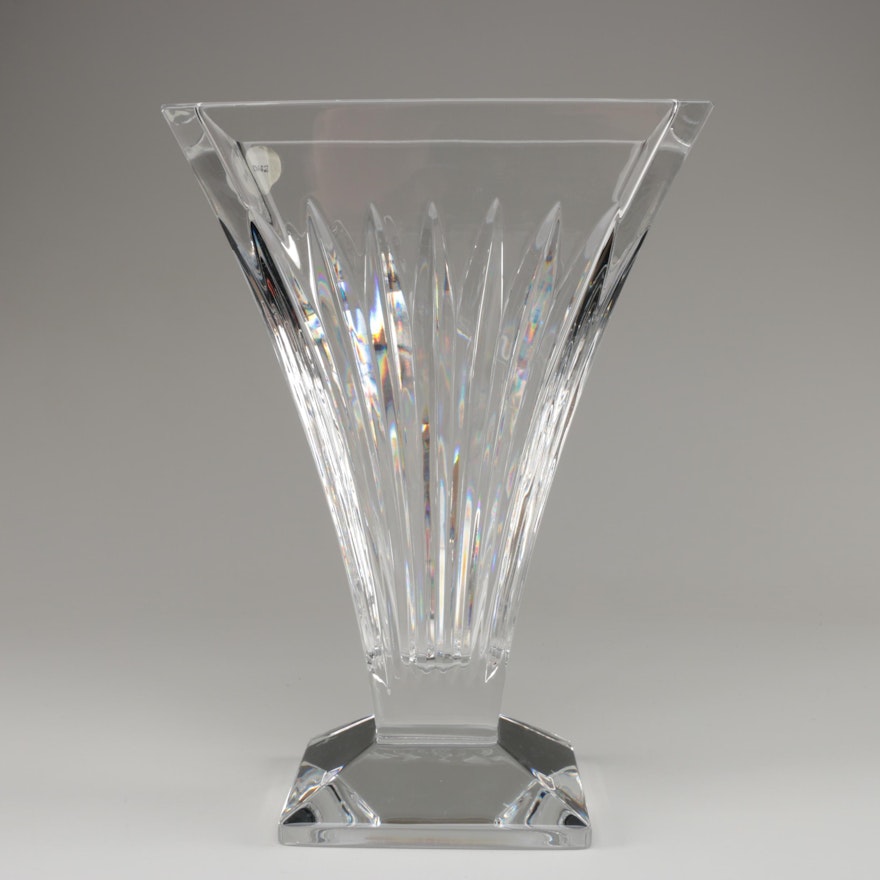 Waterford "Clarion" Crystal Flower Vase