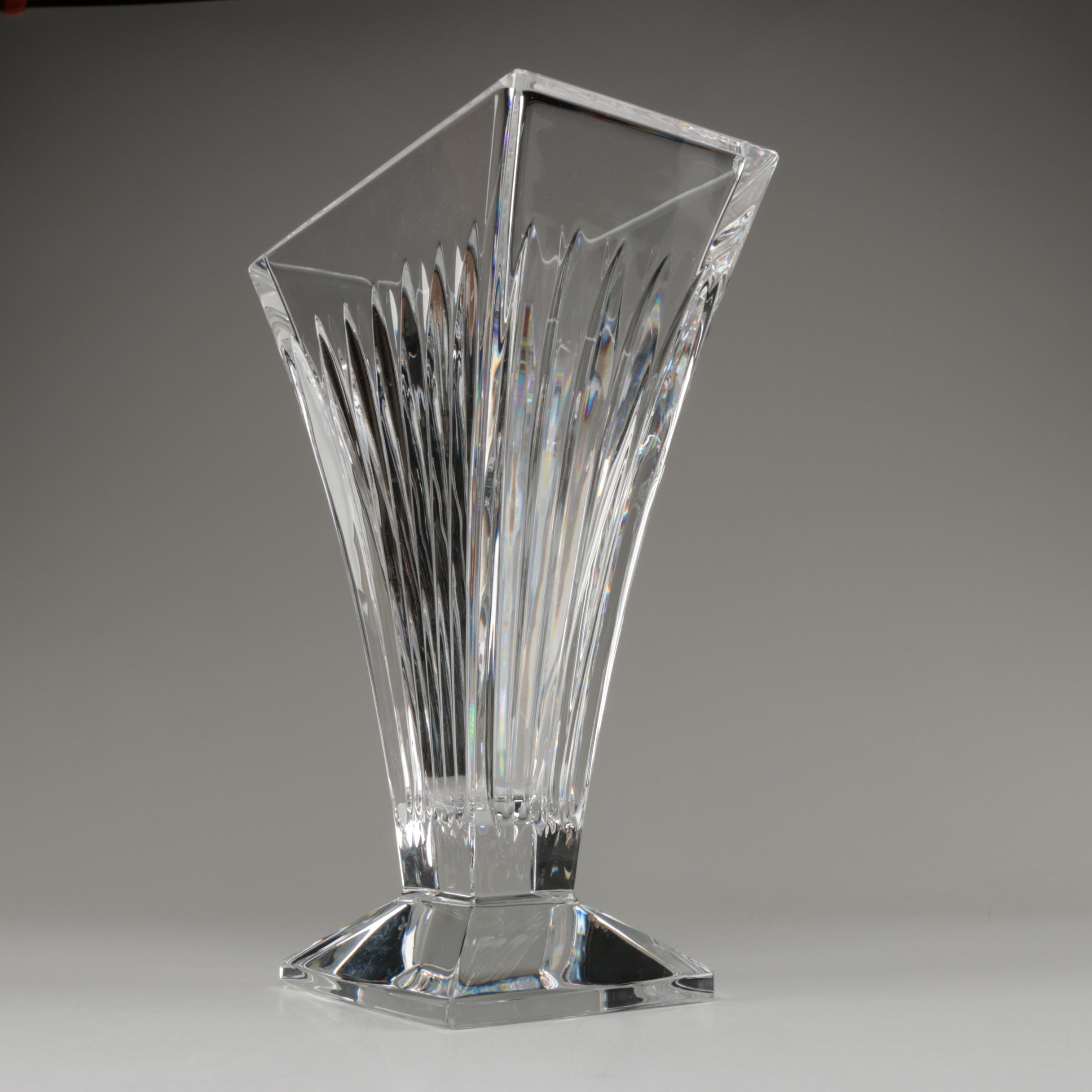 Waterford "Clarion" Crystal Flower Vase