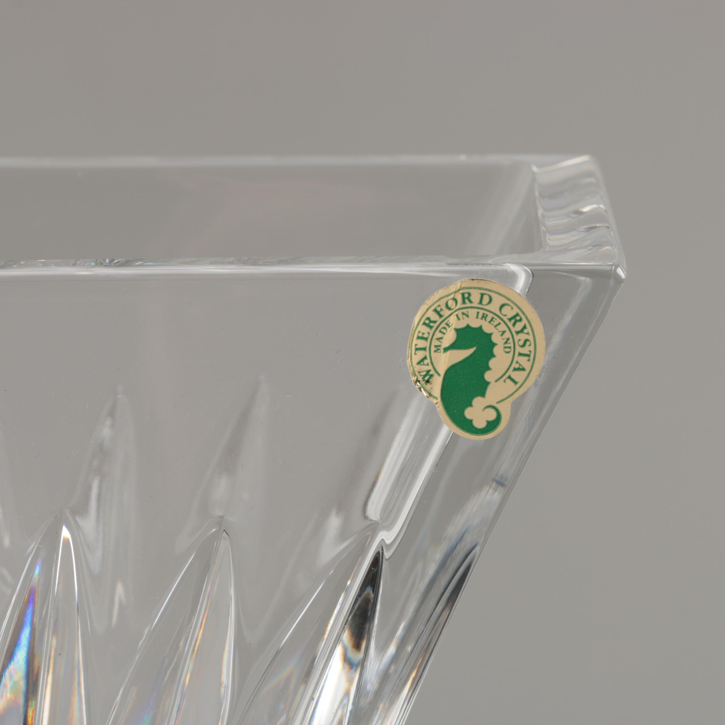 Waterford "Clarion" Crystal Flower Vase