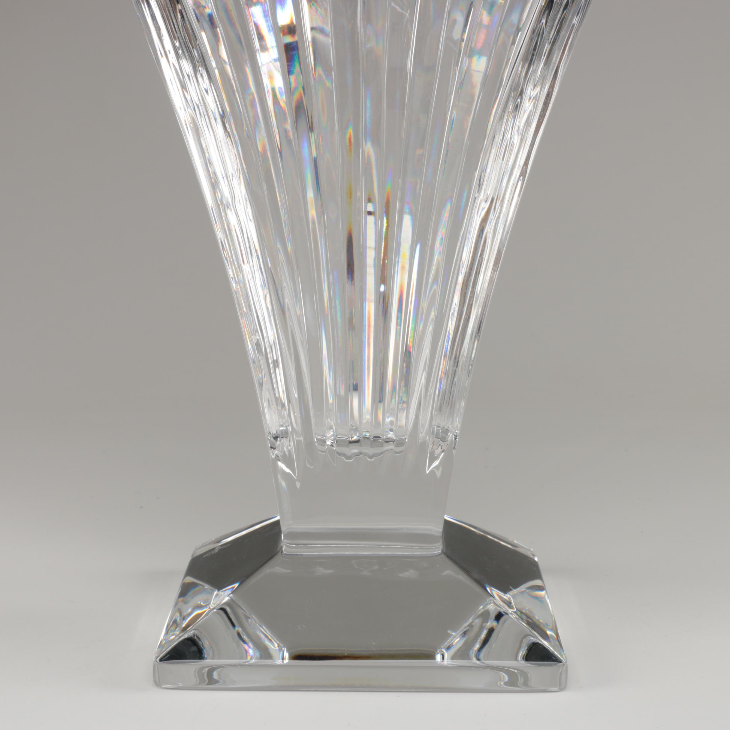 Waterford "Clarion" Crystal Flower Vase