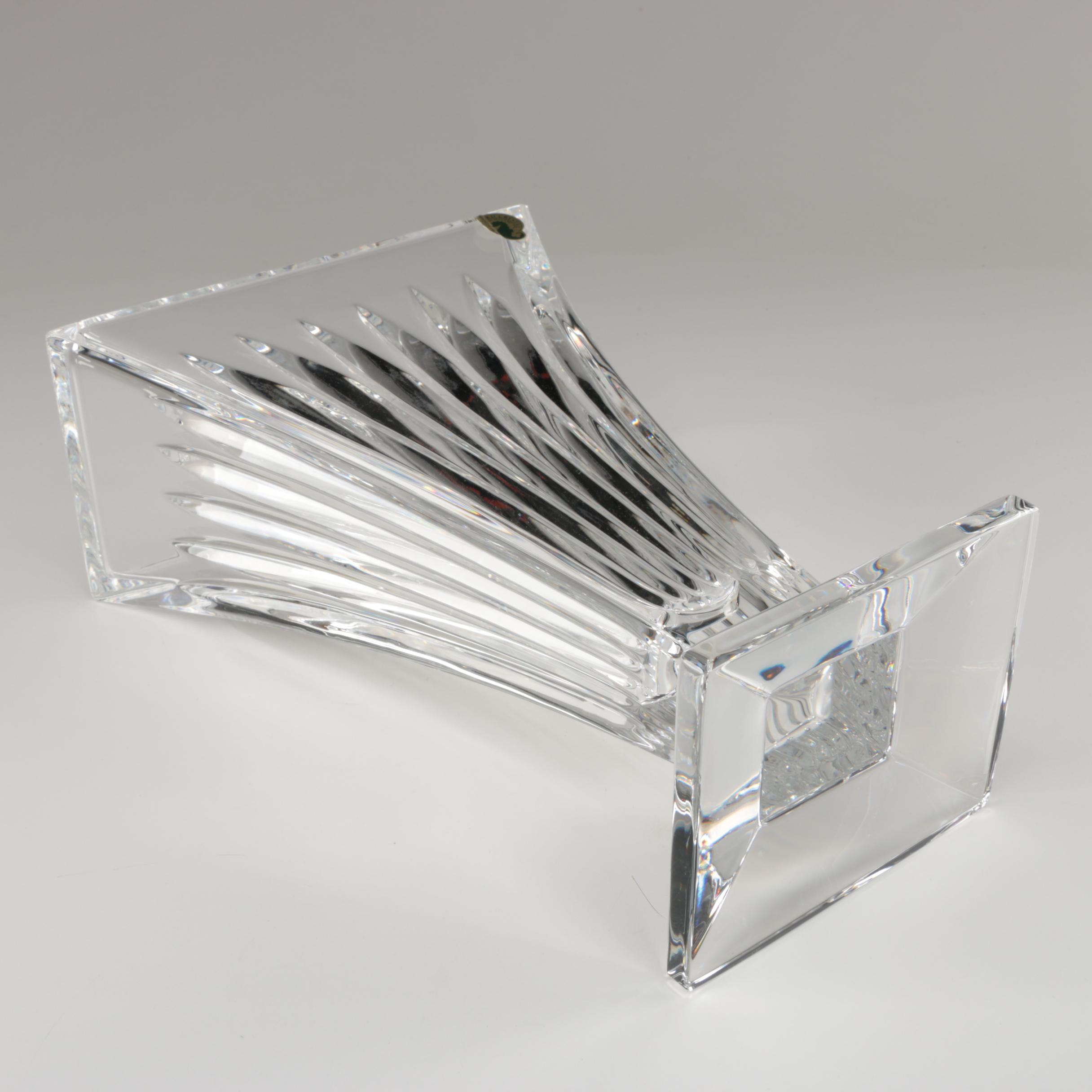 Waterford "Clarion" Crystal Flower Vase