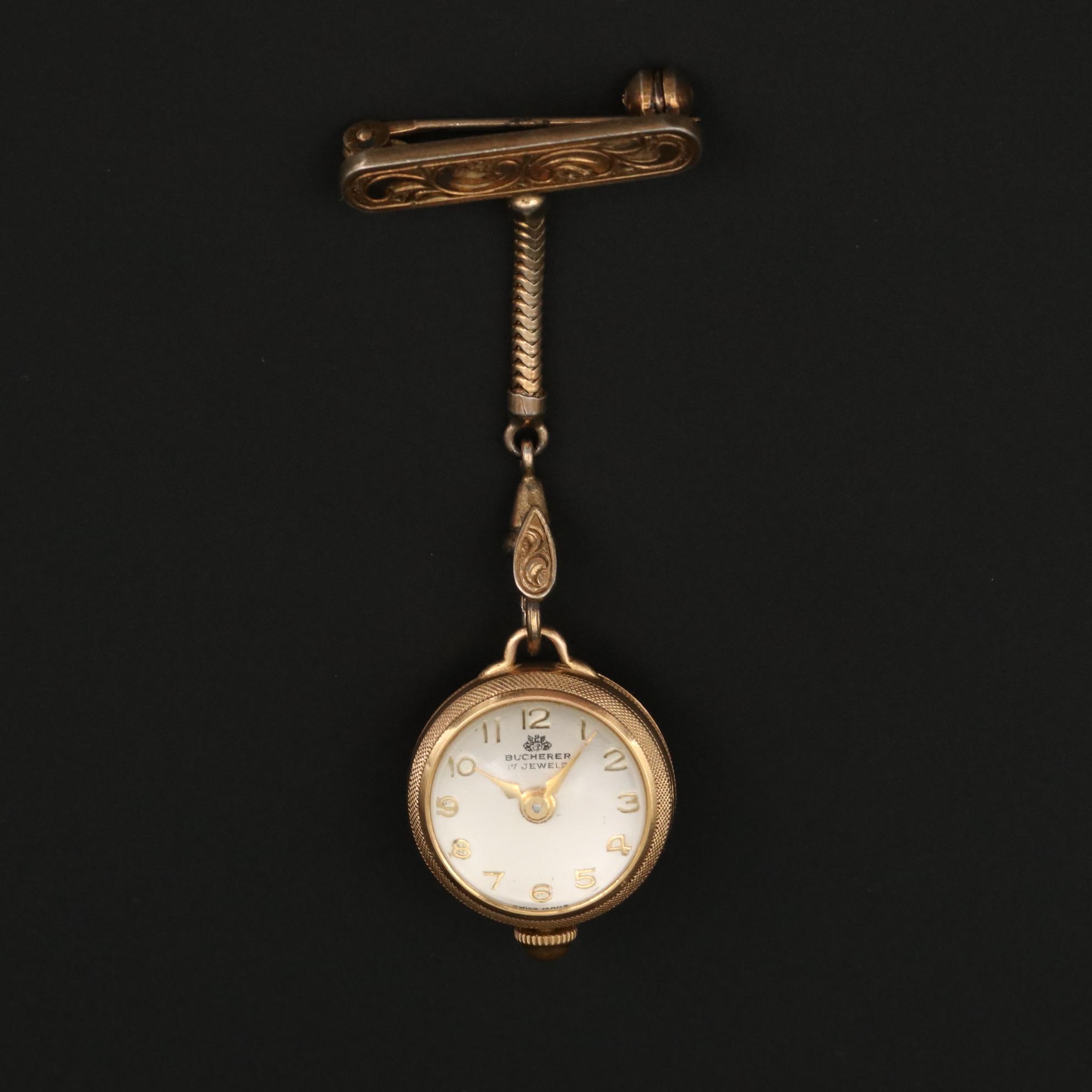 Bucherer Pin Watch