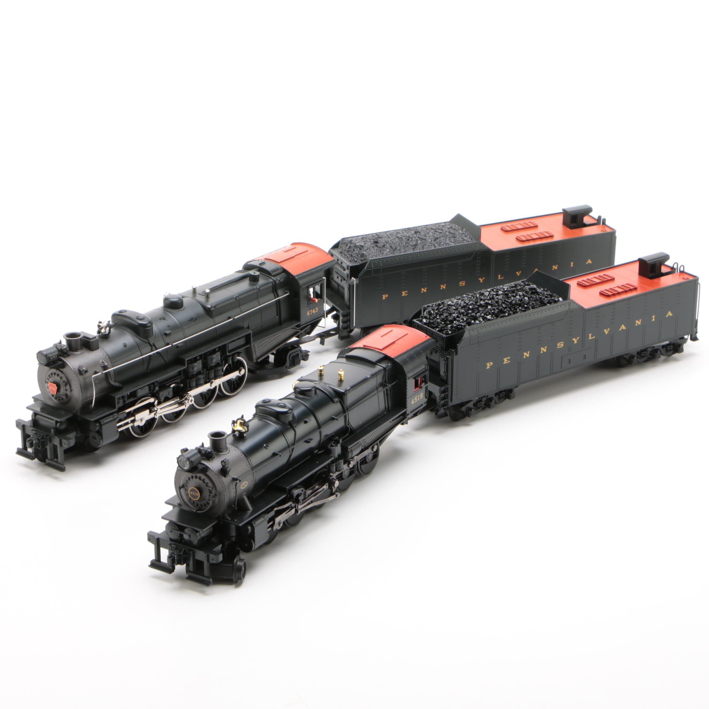 Rail King M.T.H Trains Steam Engines in Original Packaging, Contemporary