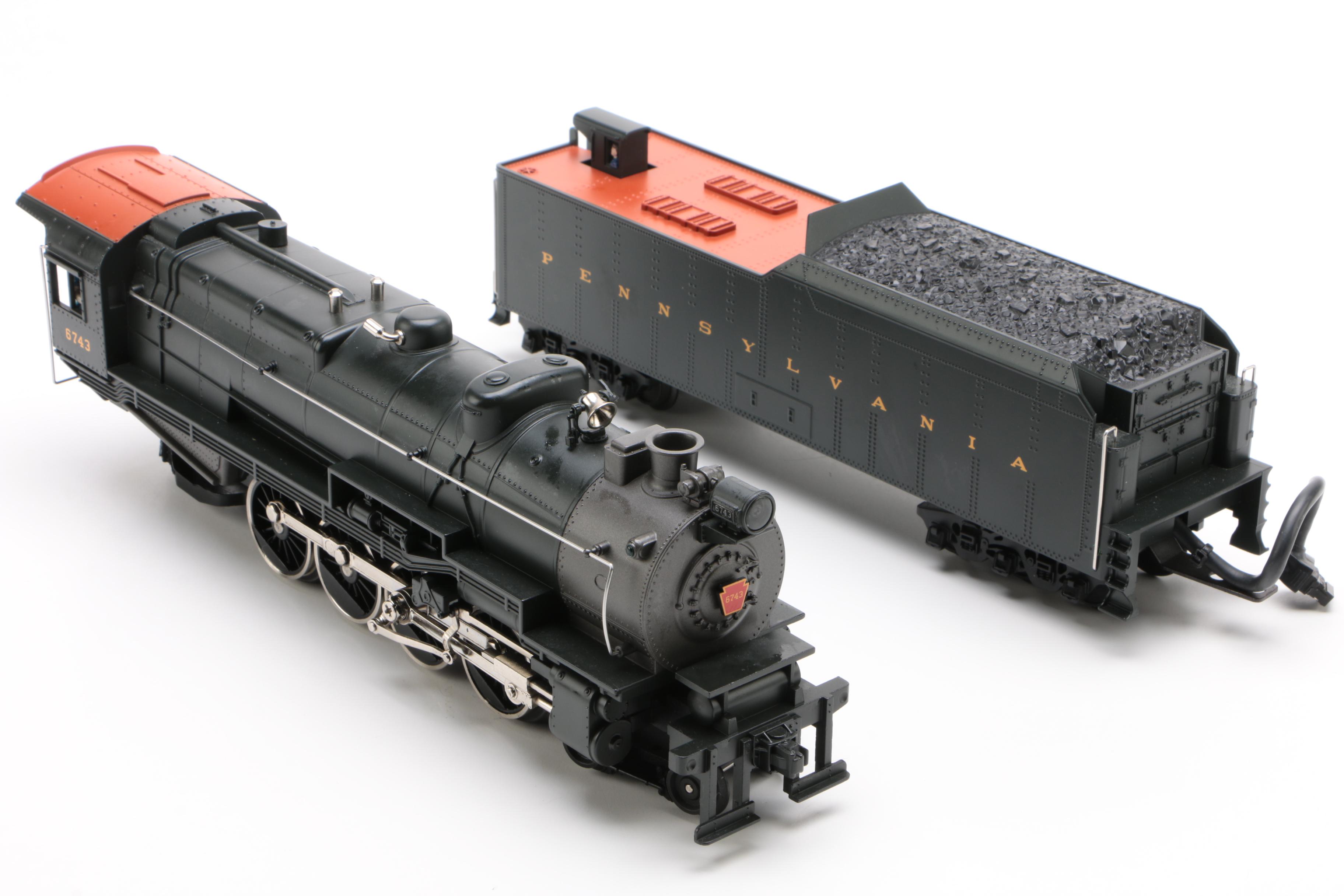 Rail King M.T.H Trains Steam Engines in Original Packaging, Contemporary