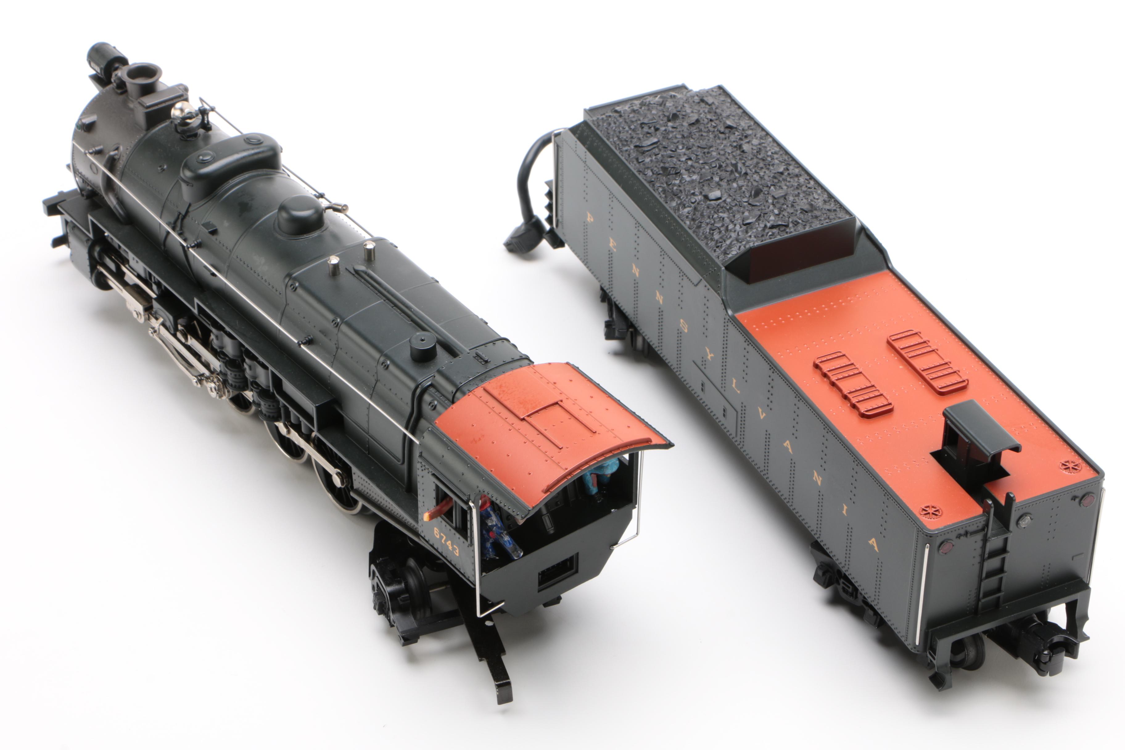 Rail King M.T.H Trains Steam Engines in Original Packaging, Contemporary