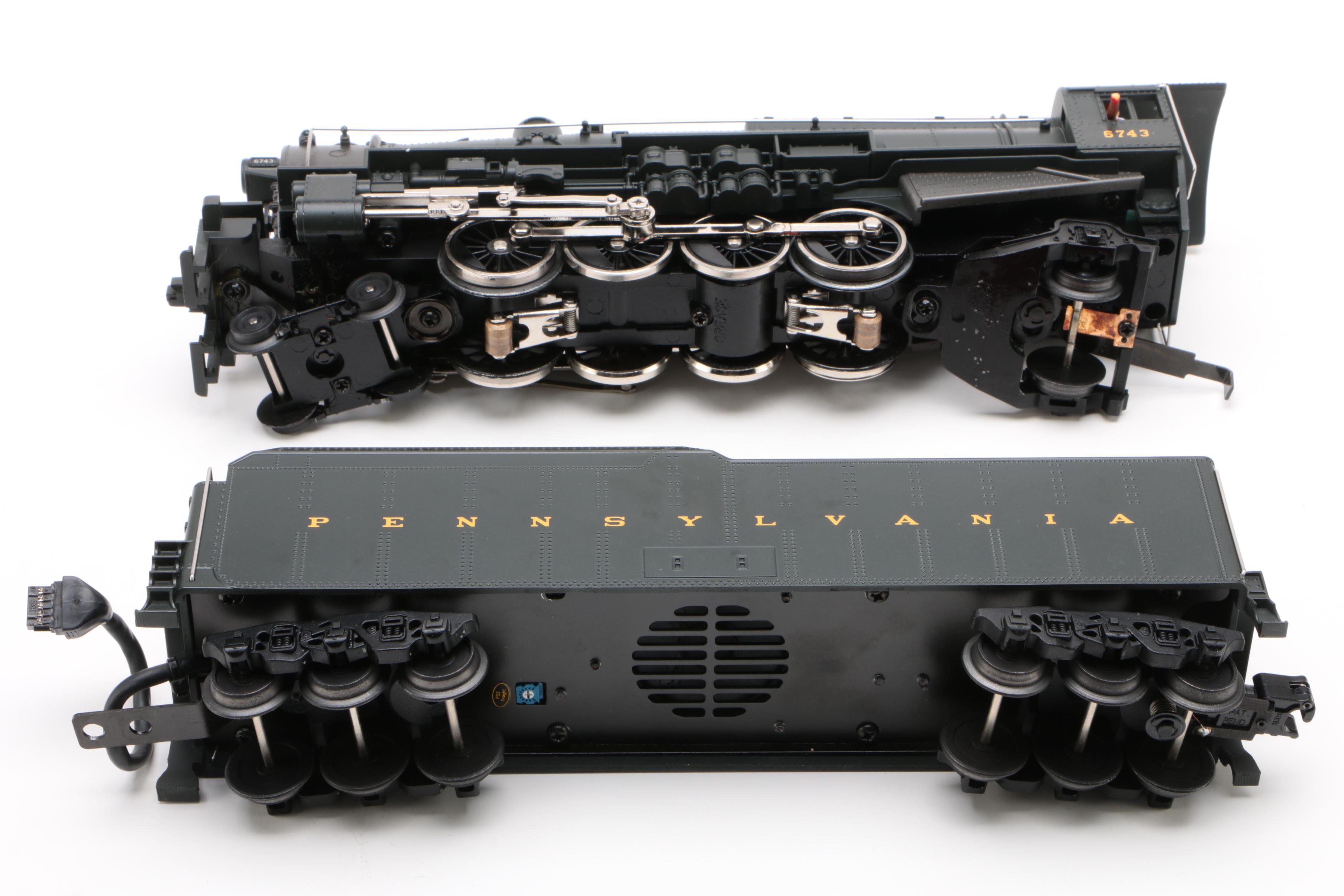 Rail King M.T.H Trains Steam Engines in Original Packaging, Contemporary