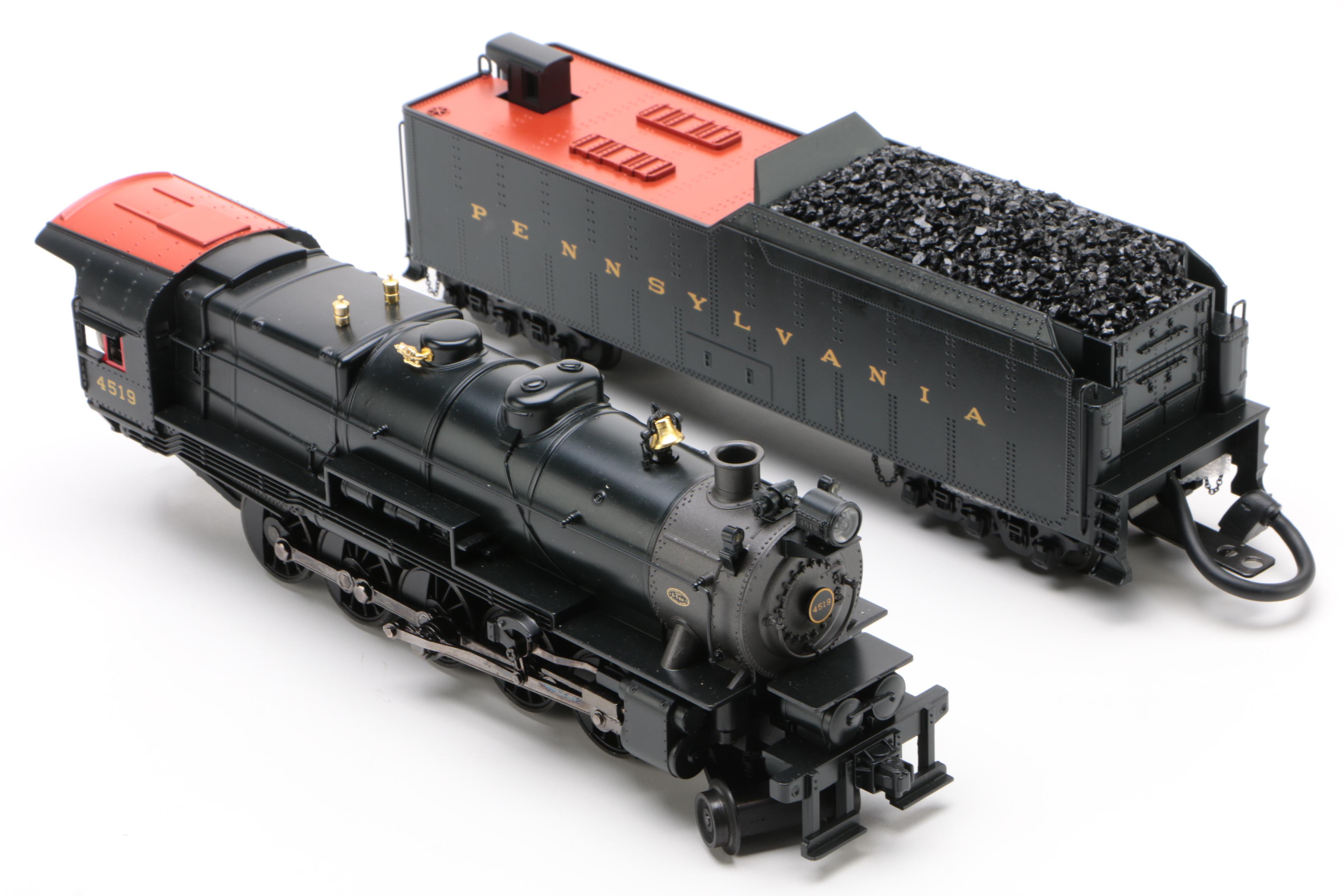 Rail King M.T.H Trains Steam Engines in Original Packaging, Contemporary