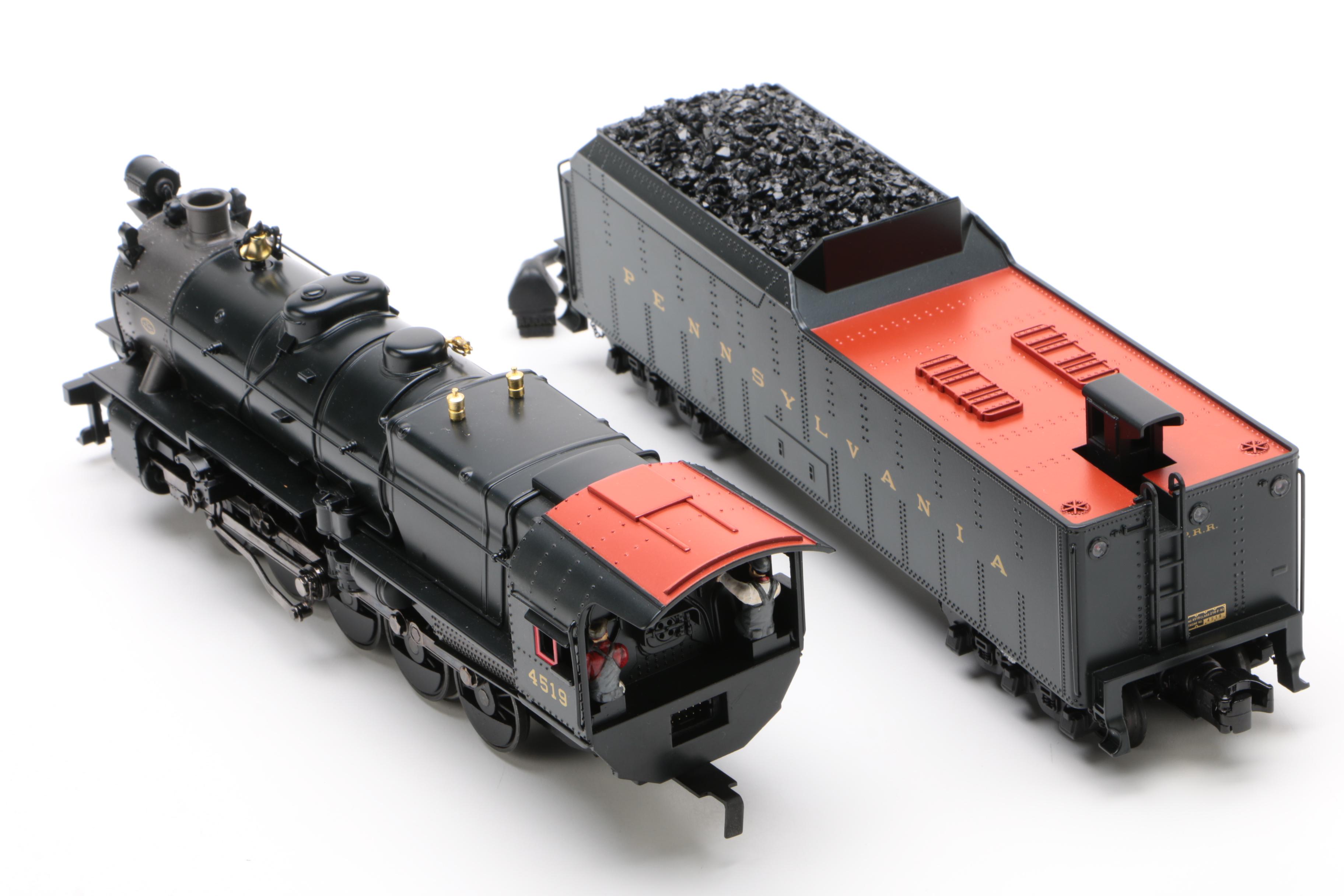 Rail King M.T.H Trains Steam Engines in Original Packaging, Contemporary