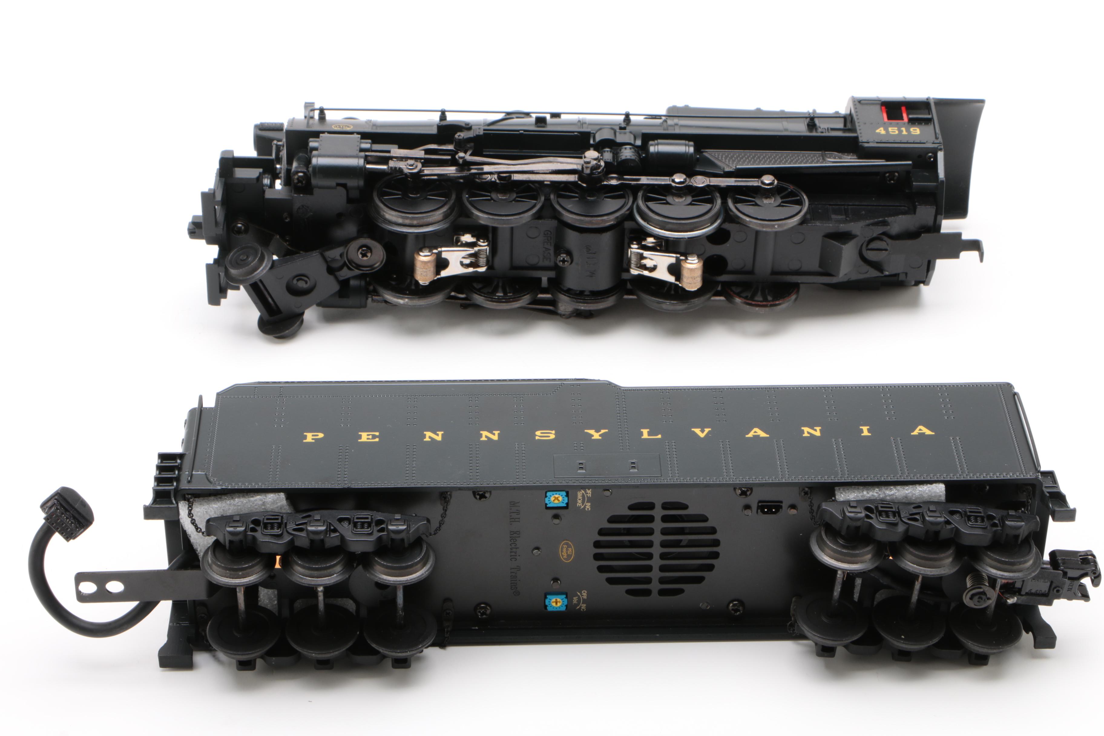 Rail King M.T.H Trains Steam Engines in Original Packaging, Contemporary