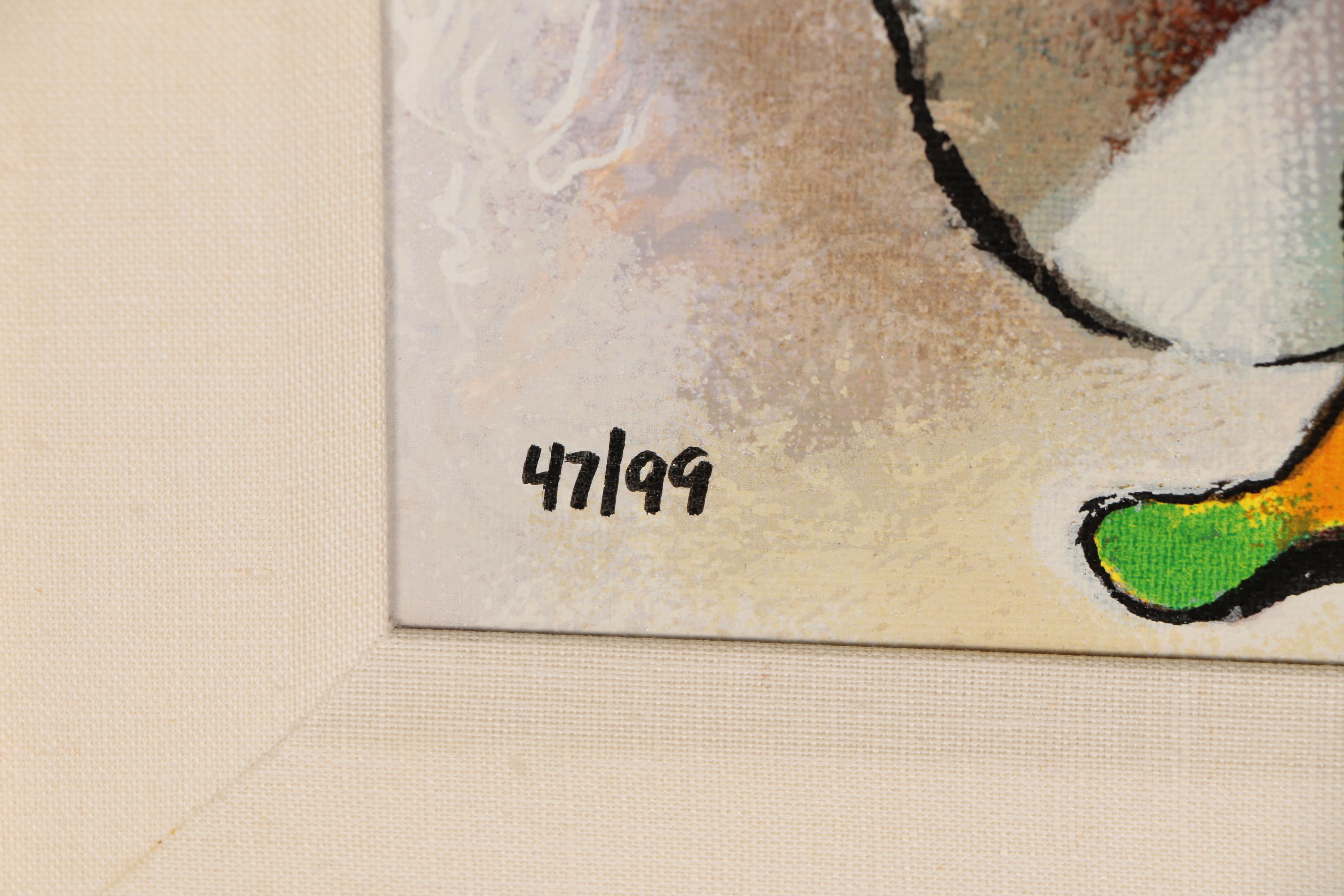 David Schluss Serigraph "Sonata"