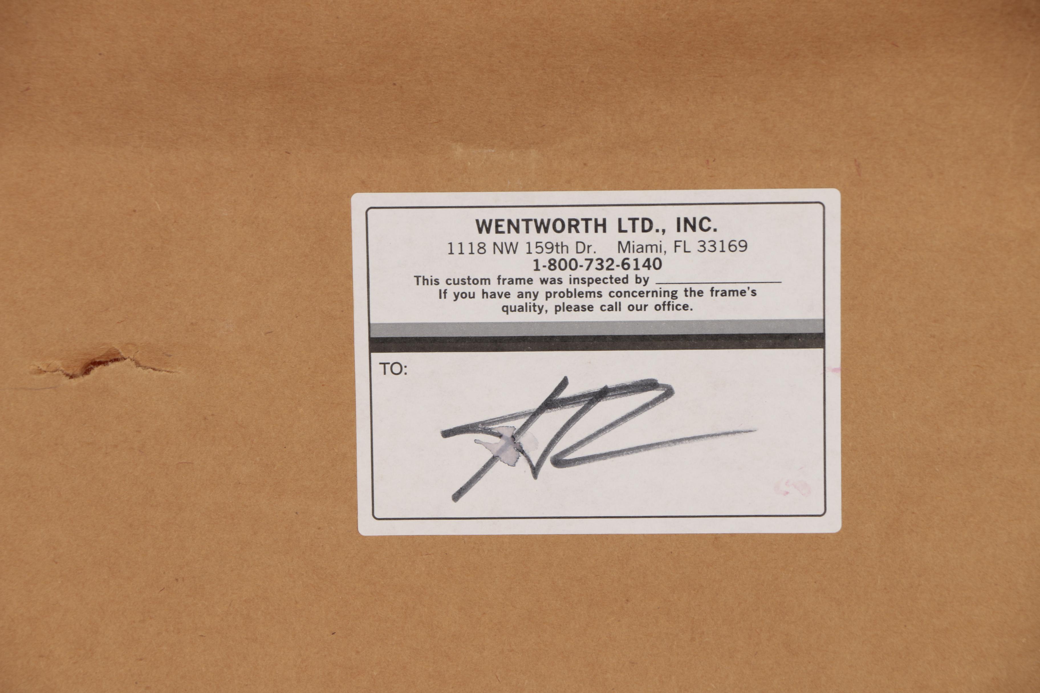 David Schluss Serigraph "Sonata"