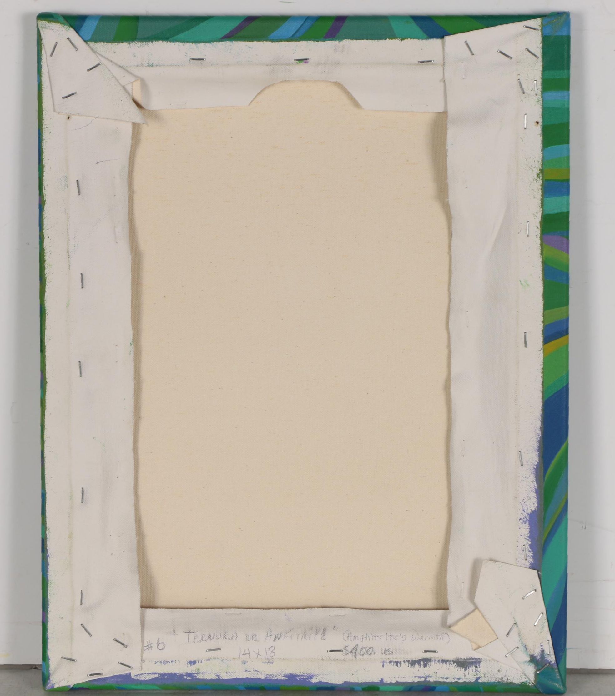 Gerardo Hernández Arias Oil Painting "Ternura de Anfitrite"