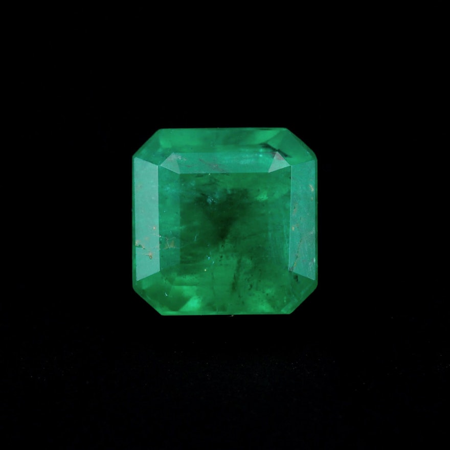 Loose 1.11CT Emerald Gemstone