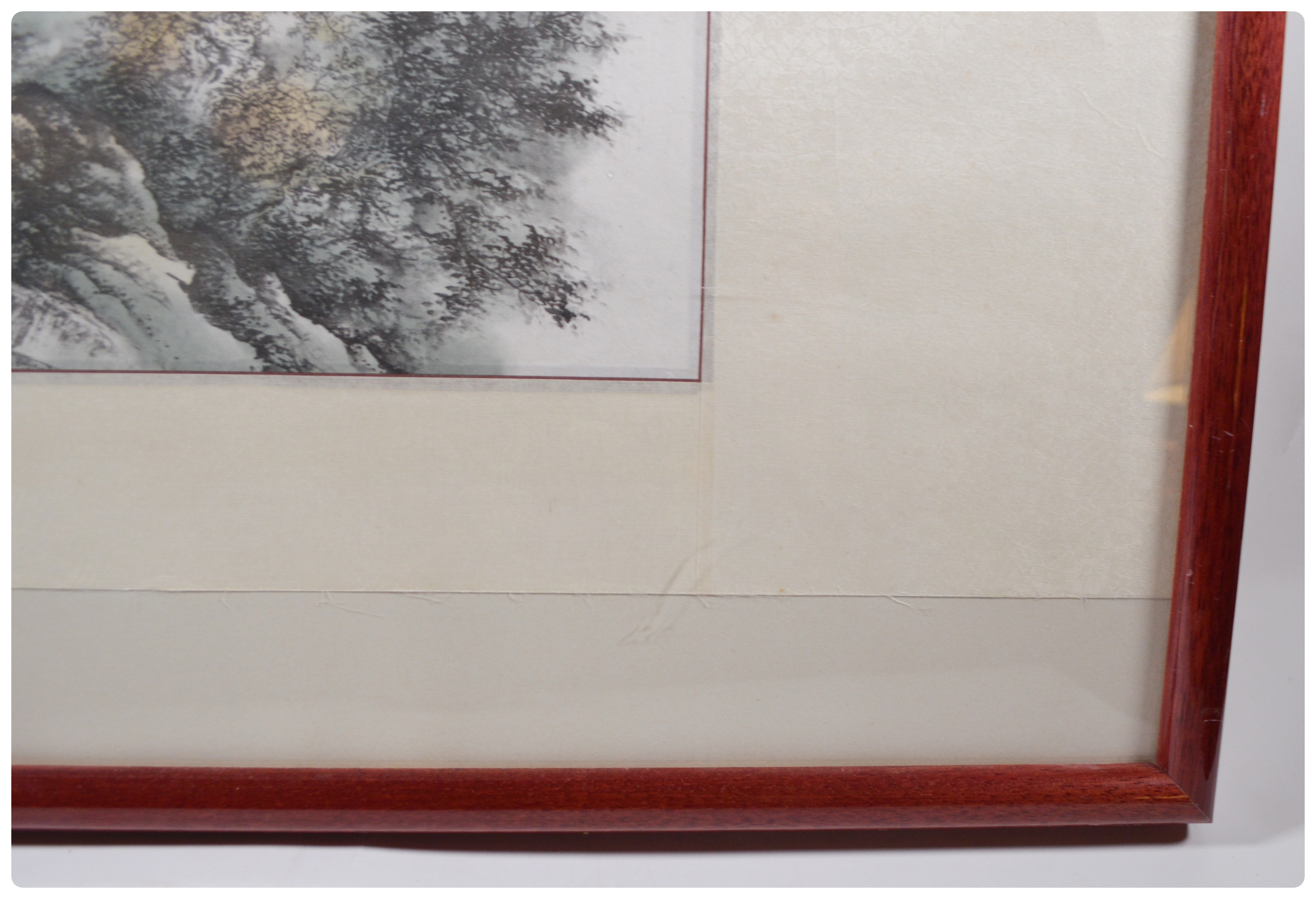 Chinese Ink and Watercolor Landscape Painting