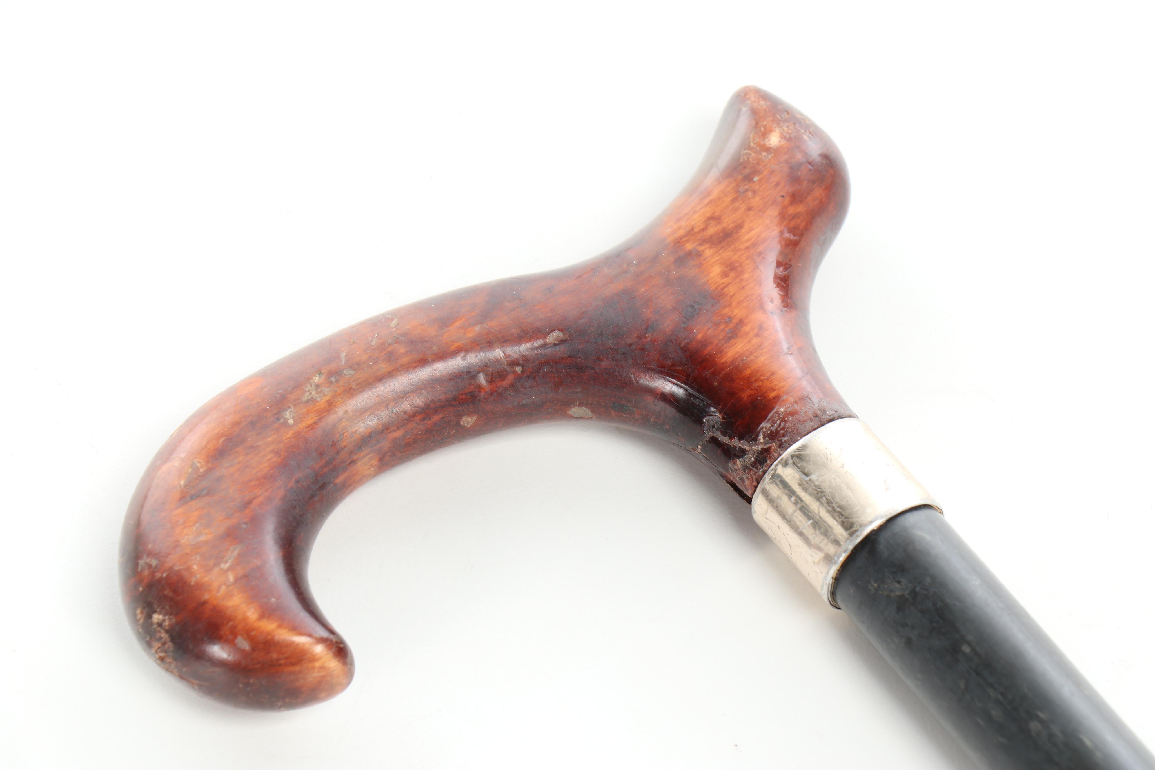 Crooked and Crutch Wooden Walking Canes