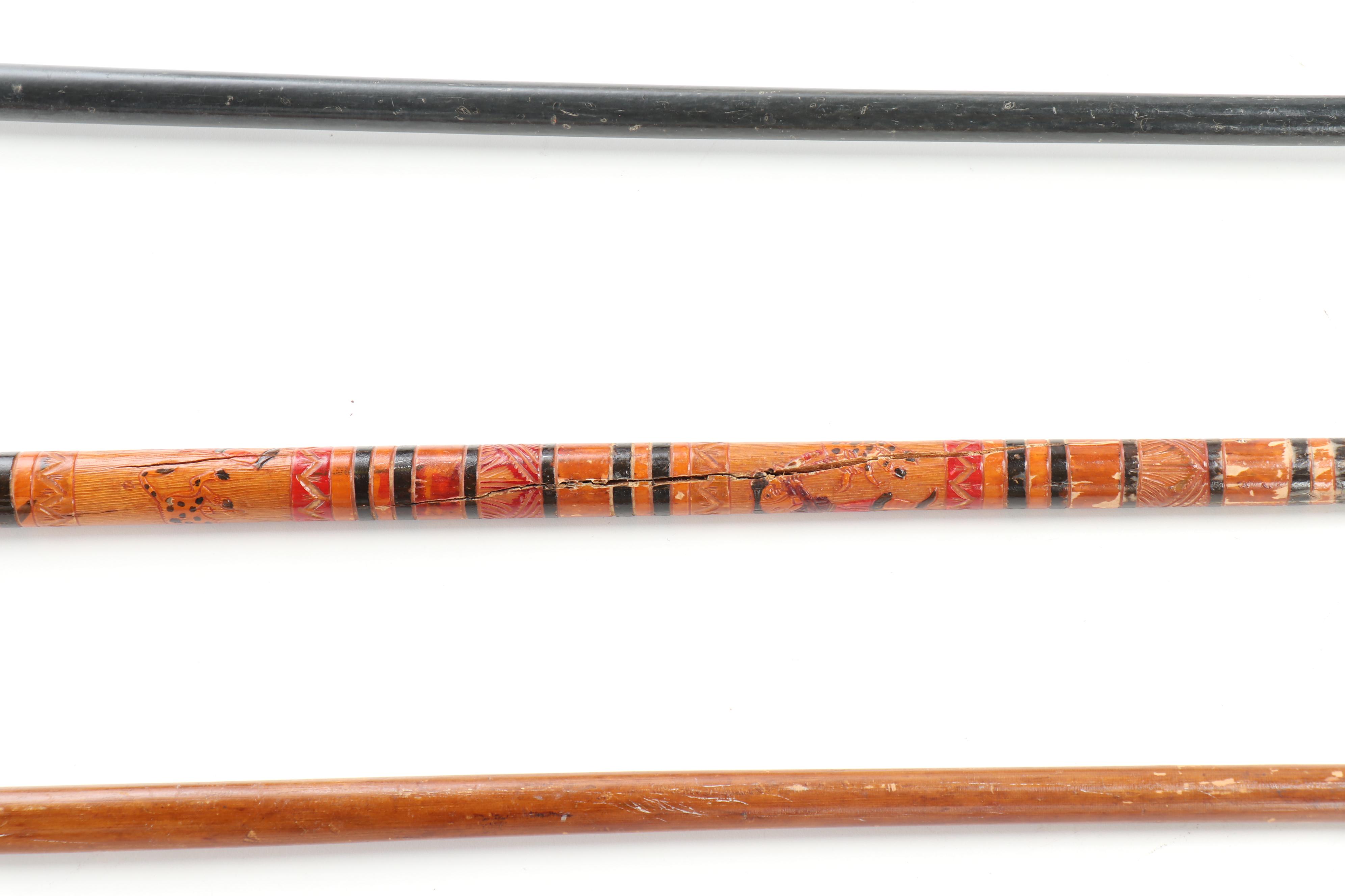 Crooked and Crutch Wooden Walking Canes