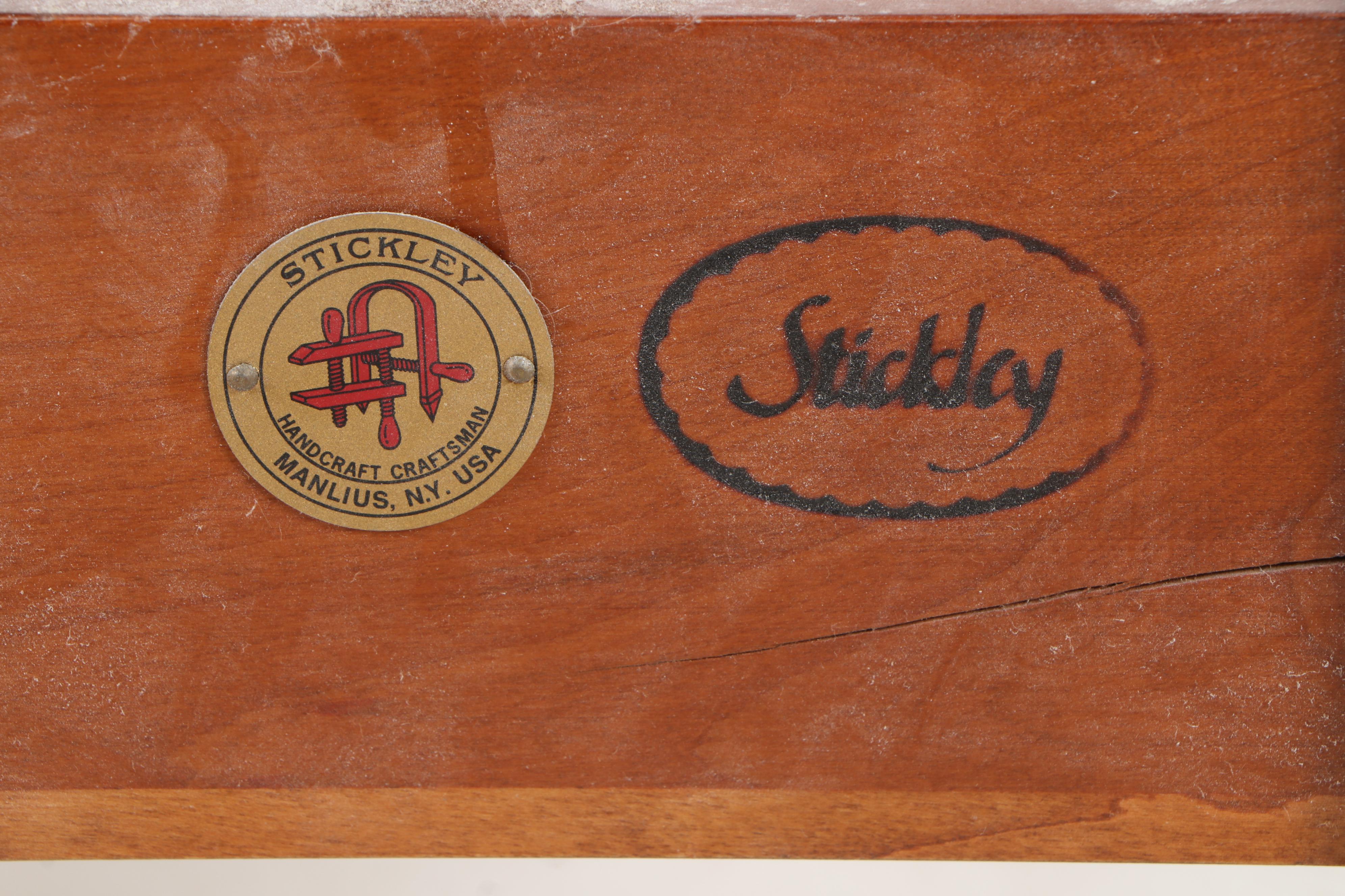 Arts and Crafts Style Stickley Cherry King Size Bed Frame, Contemporary