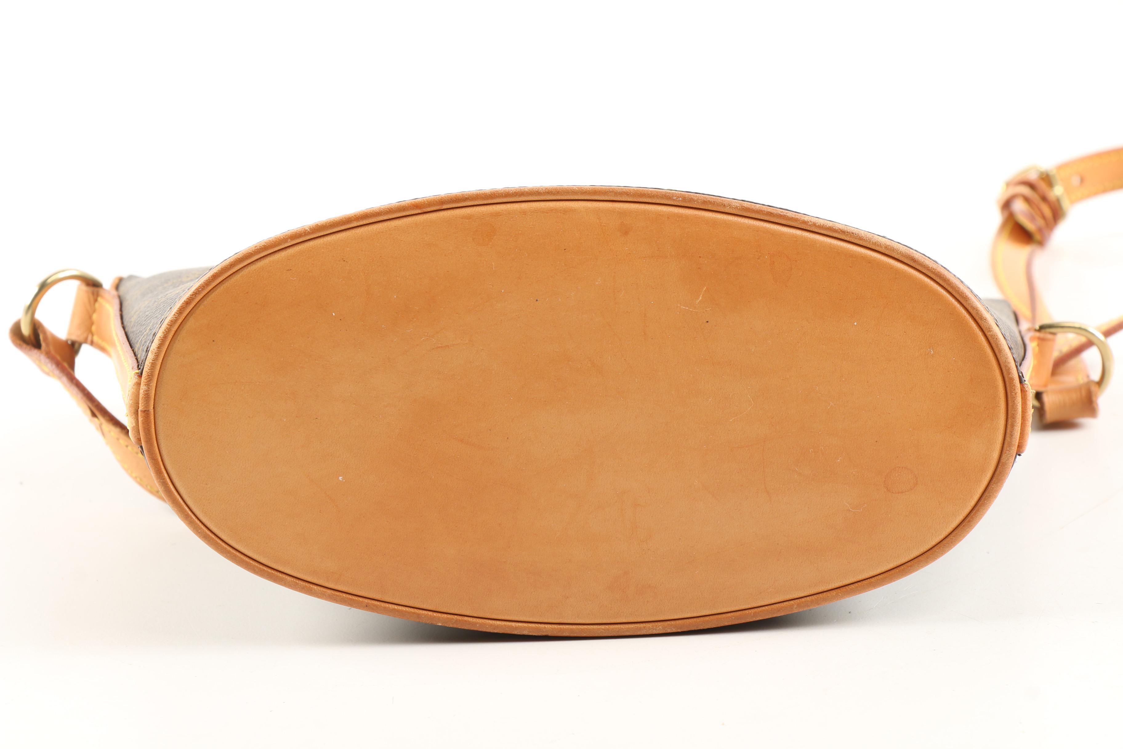 Louis Vuitton Drouot Crossbody Bag in Monogram Canvas and Leather