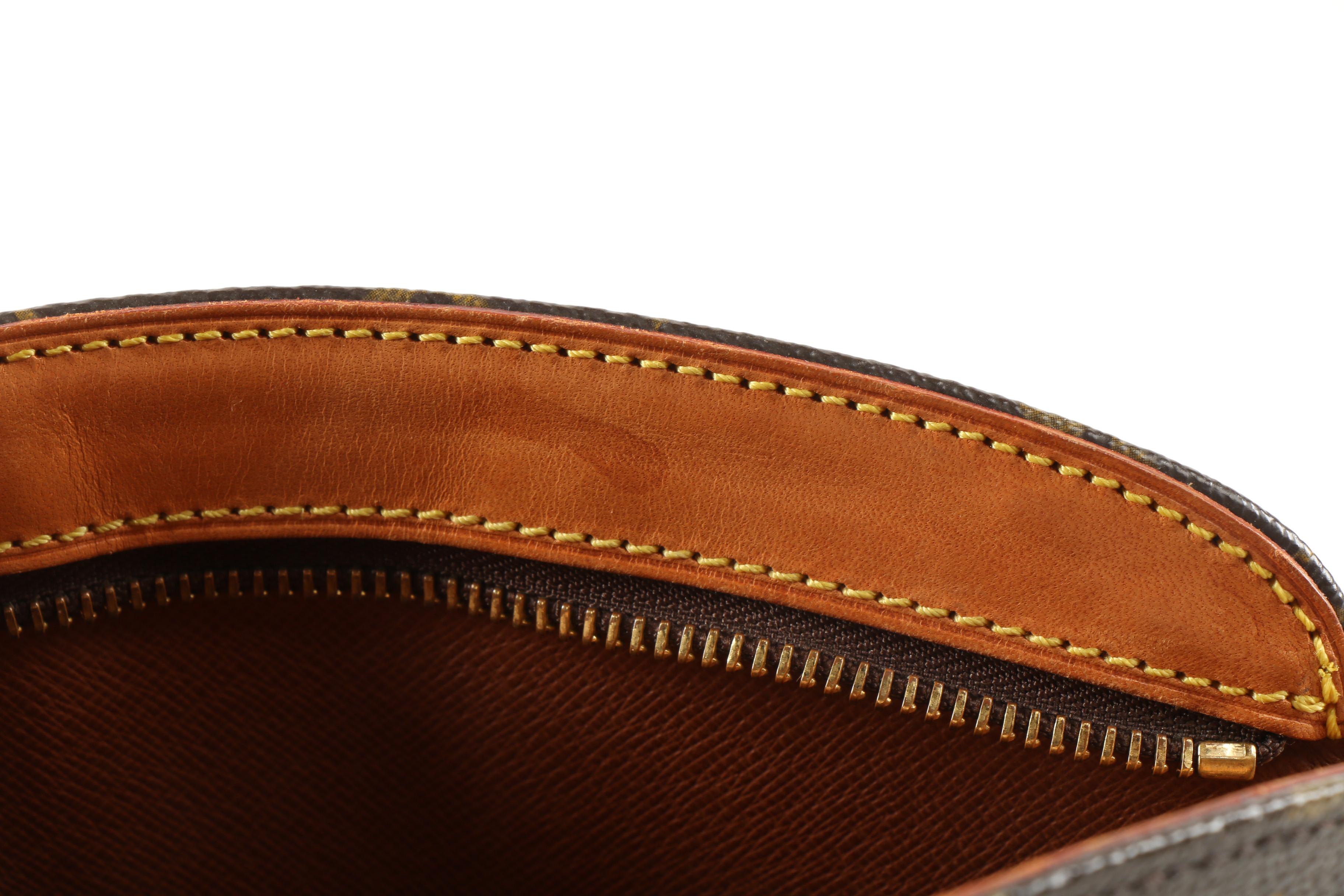 Louis Vuitton Drouot Crossbody Bag in Monogram Canvas and Leather