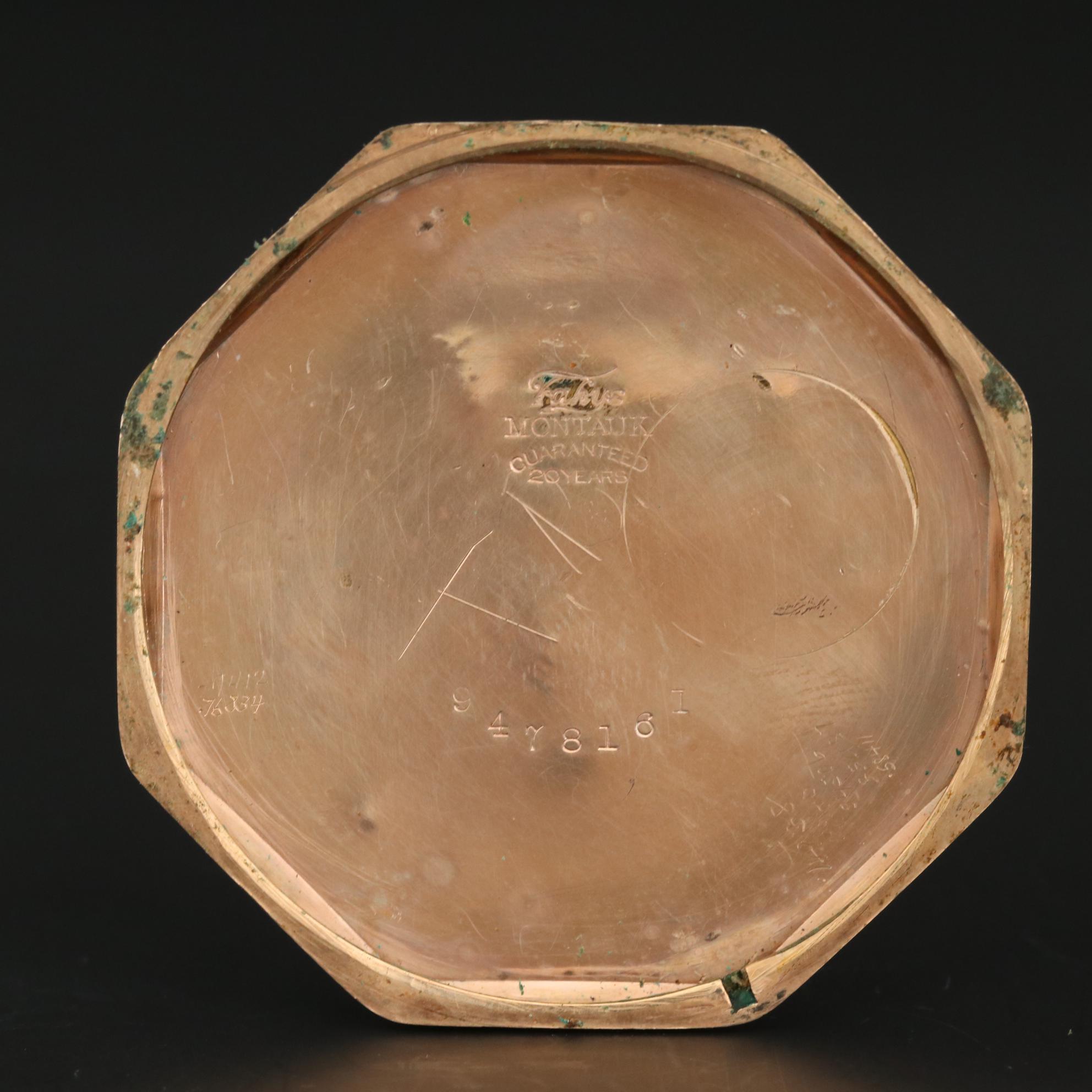 Antique Waltham Gold Filled Sidewinder and Octagonal Pocket Watches